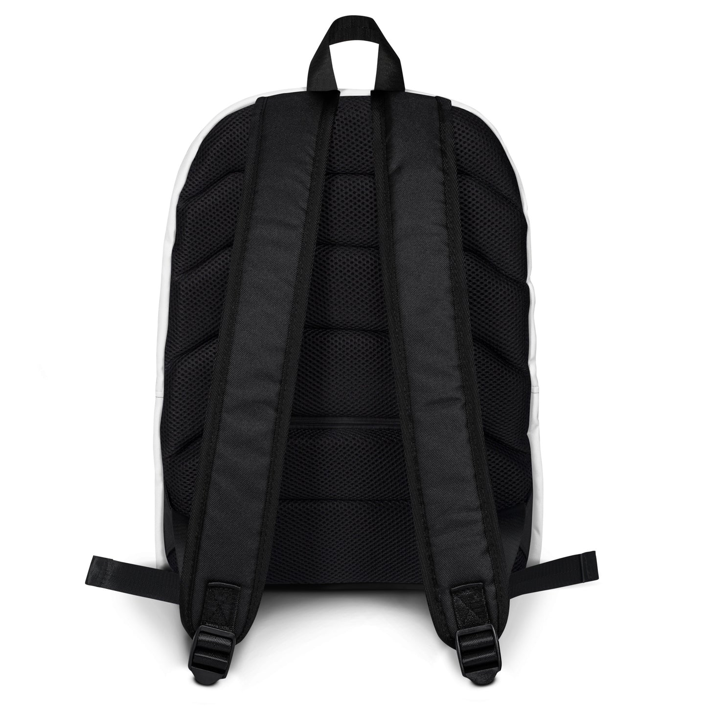 WHITE - WATER-RESISTANT BACKPACK WITH LAPTOP POCKET