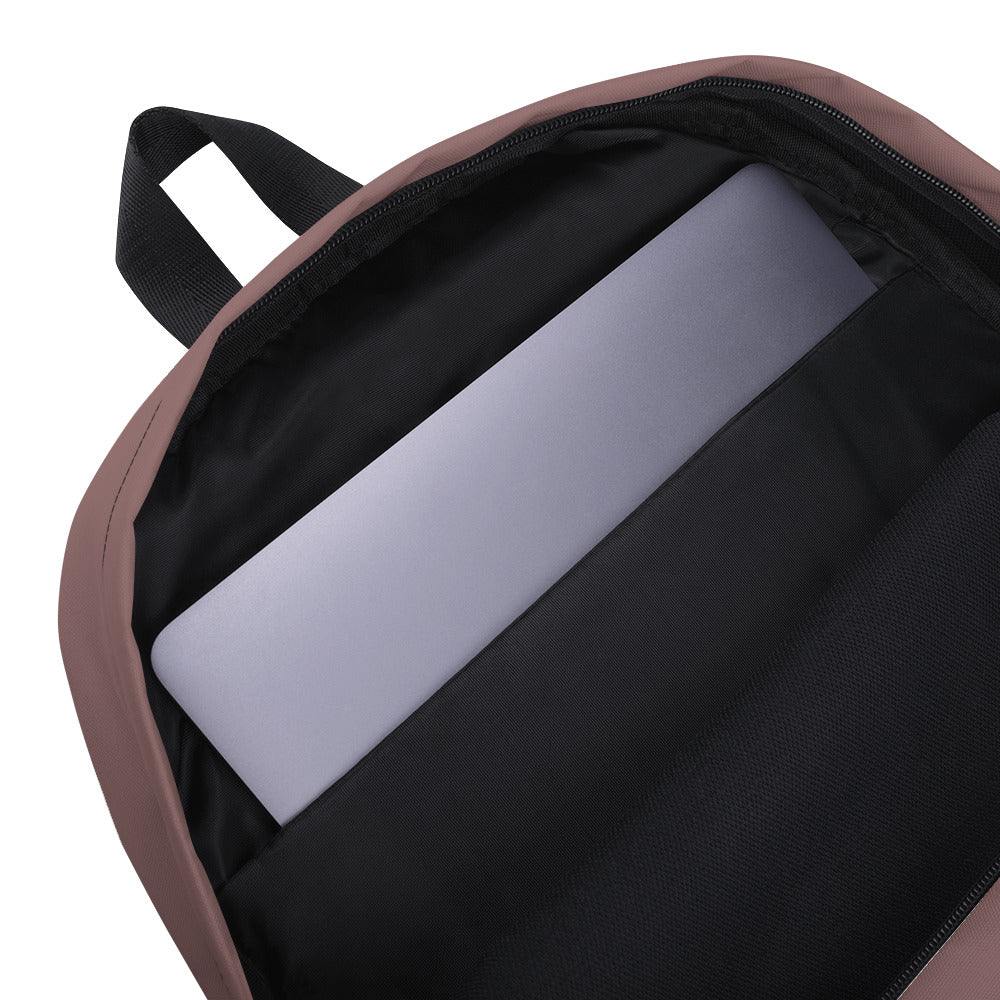 LIGHT WOOD - WATER-RESISTANT BACKPACK WITH LAPTOP POCKET