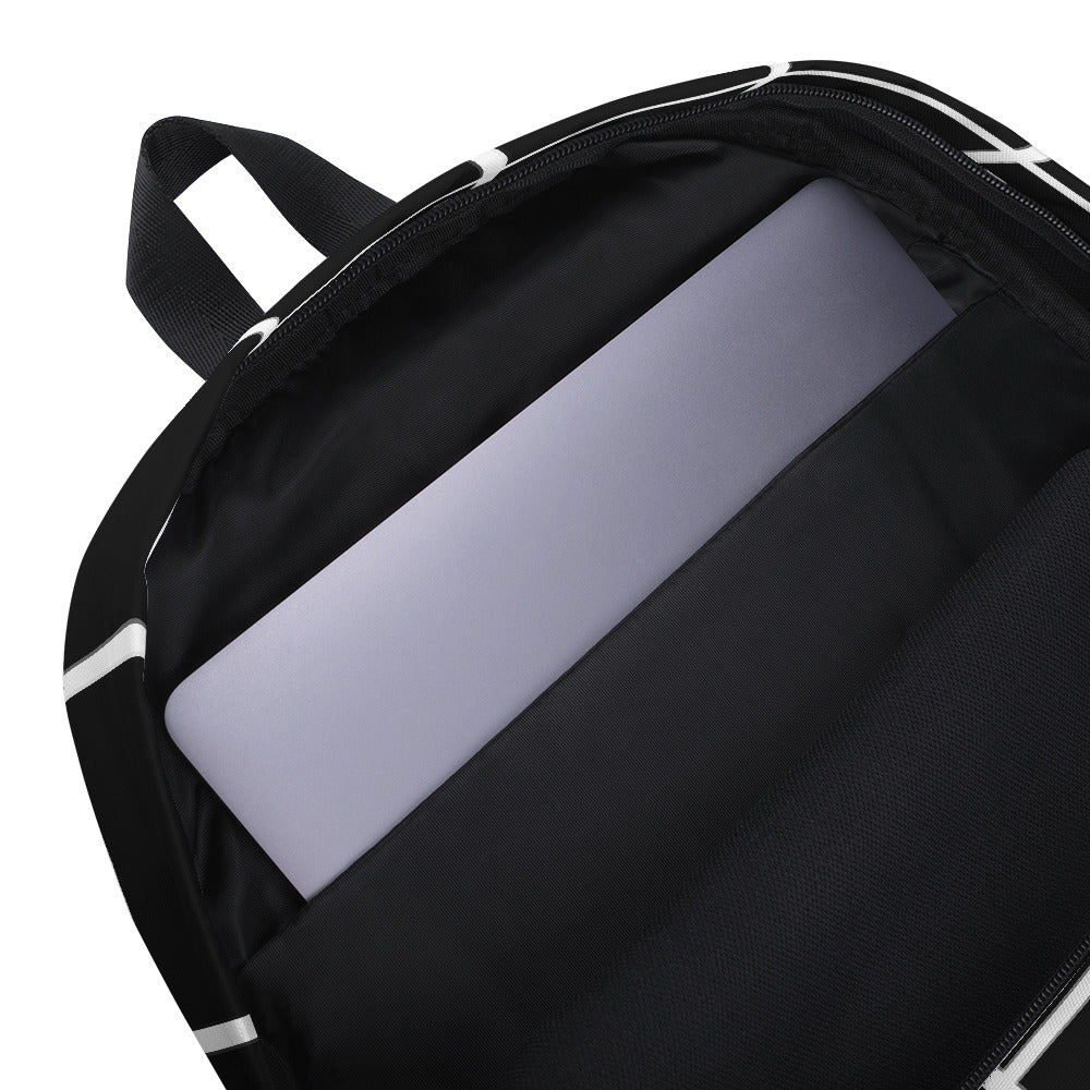 MONOCHROME - WATER-RESISTANT BACKPACK WITH LAPTOP POCKET