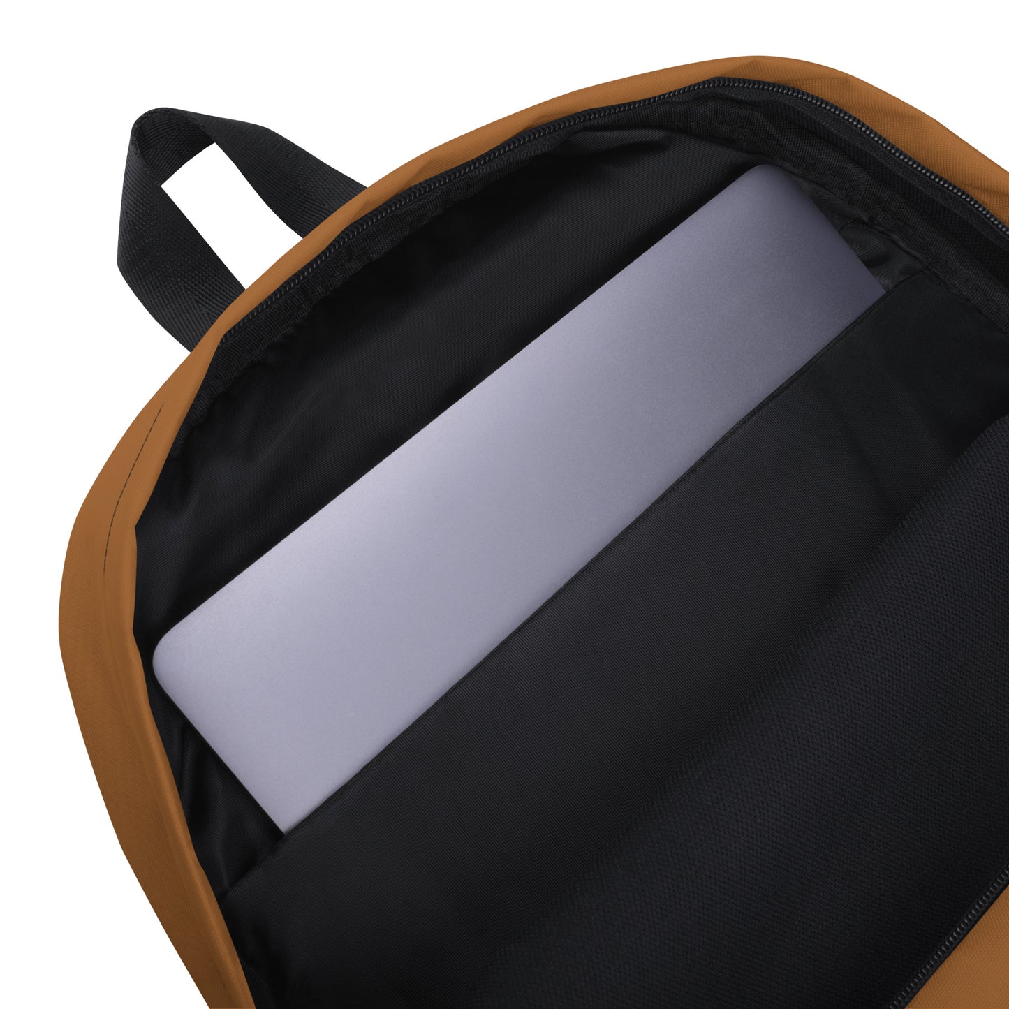 BURNT COFFEE - WATER-RESISTANT BACKPACK WITH LAPTOP POCKET