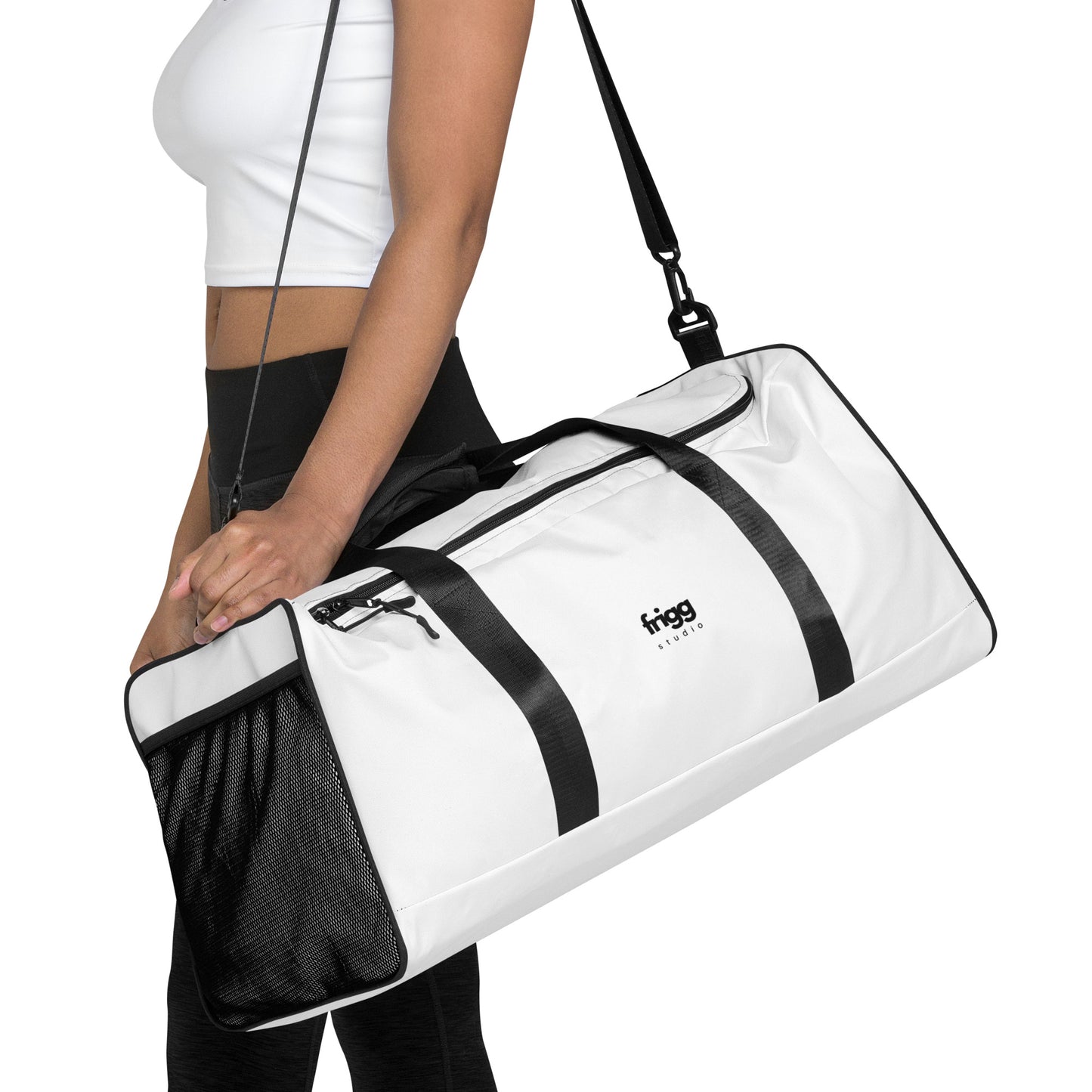 WHITE - DUFFLE BAG