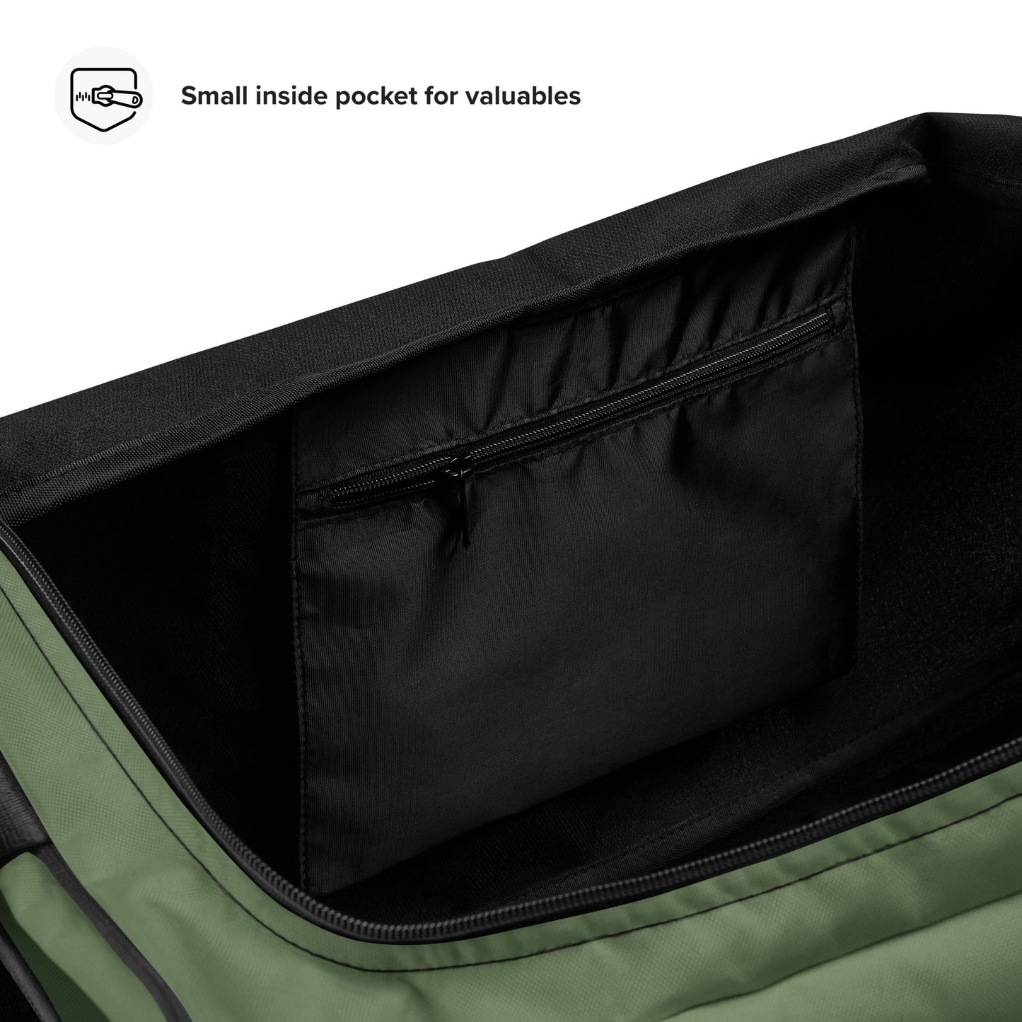 CAMOUFLAGE GREEN - DUFFLE BAG