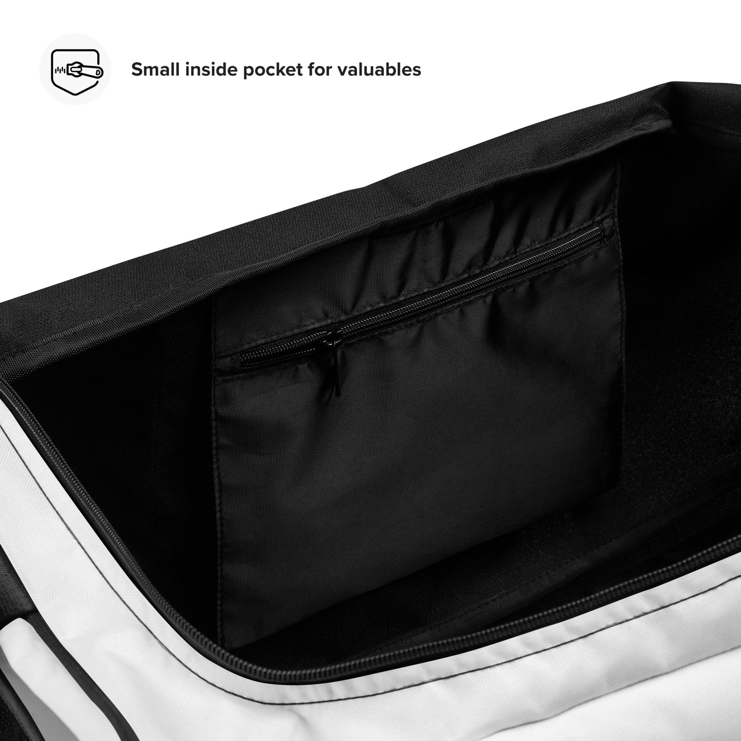 WHITE - DUFFLE BAG