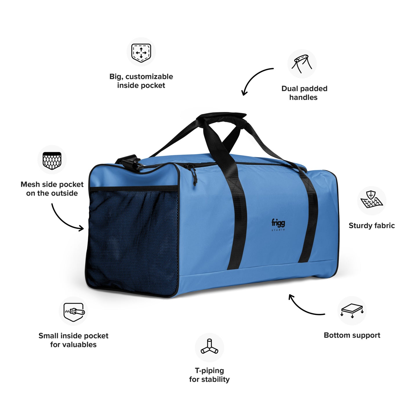 JORDY BLUE - DUFFLE BAG