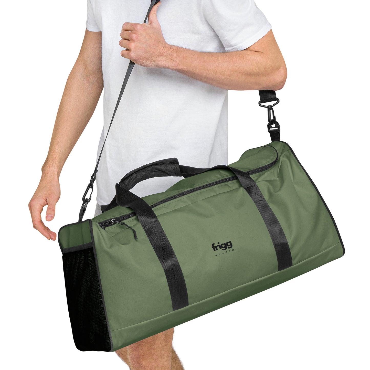CAMOUFLAGE GREEN - DUFFLE BAG