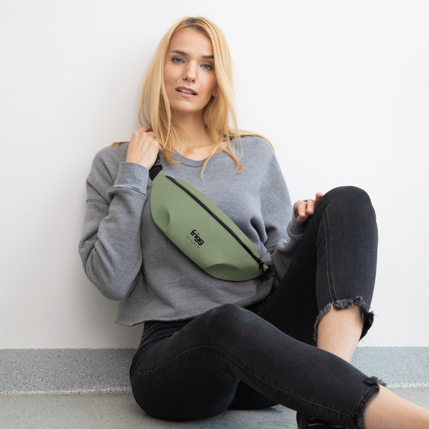 CAMOUFLAGE GREEN - FANNY PACK