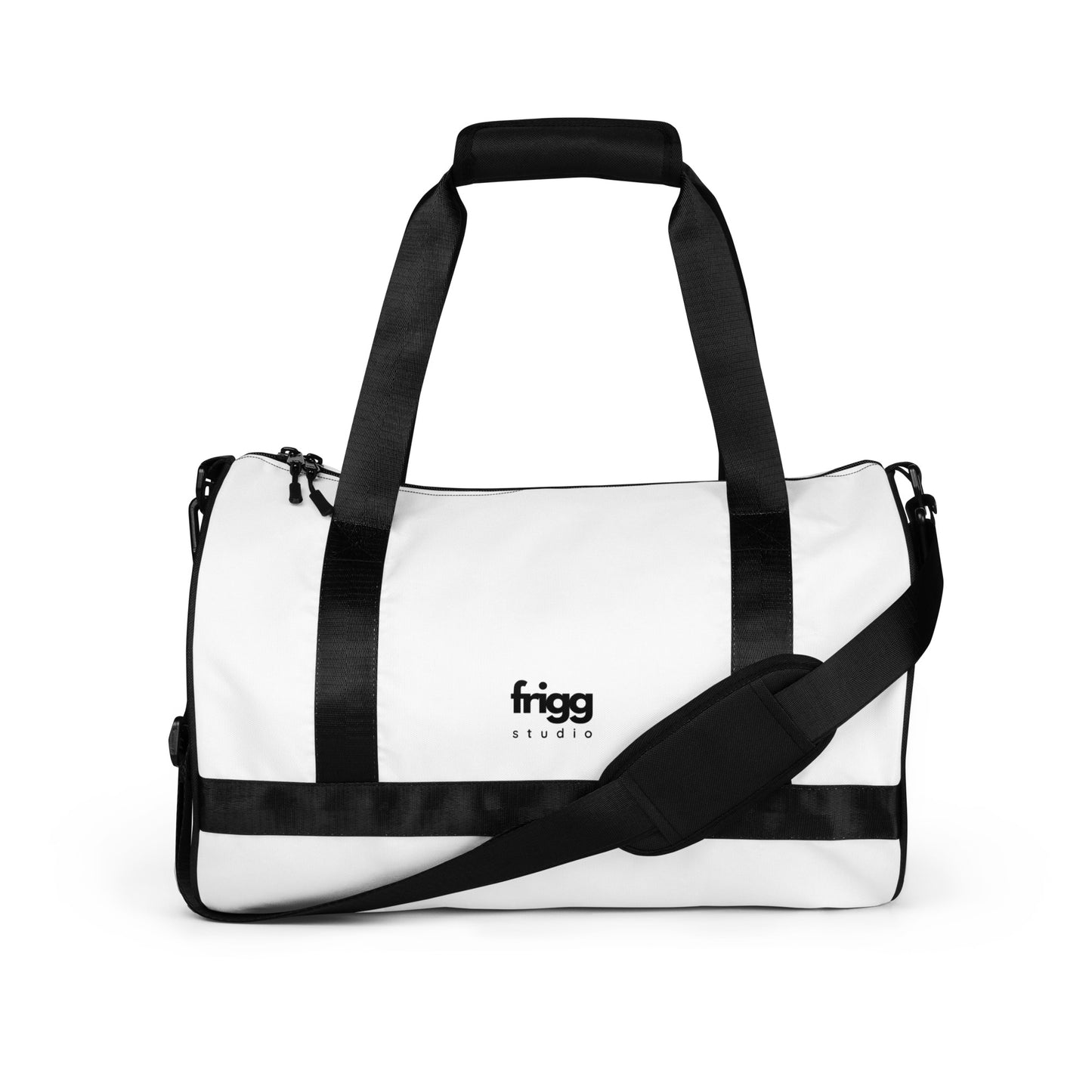 WHITE - GYM BAG