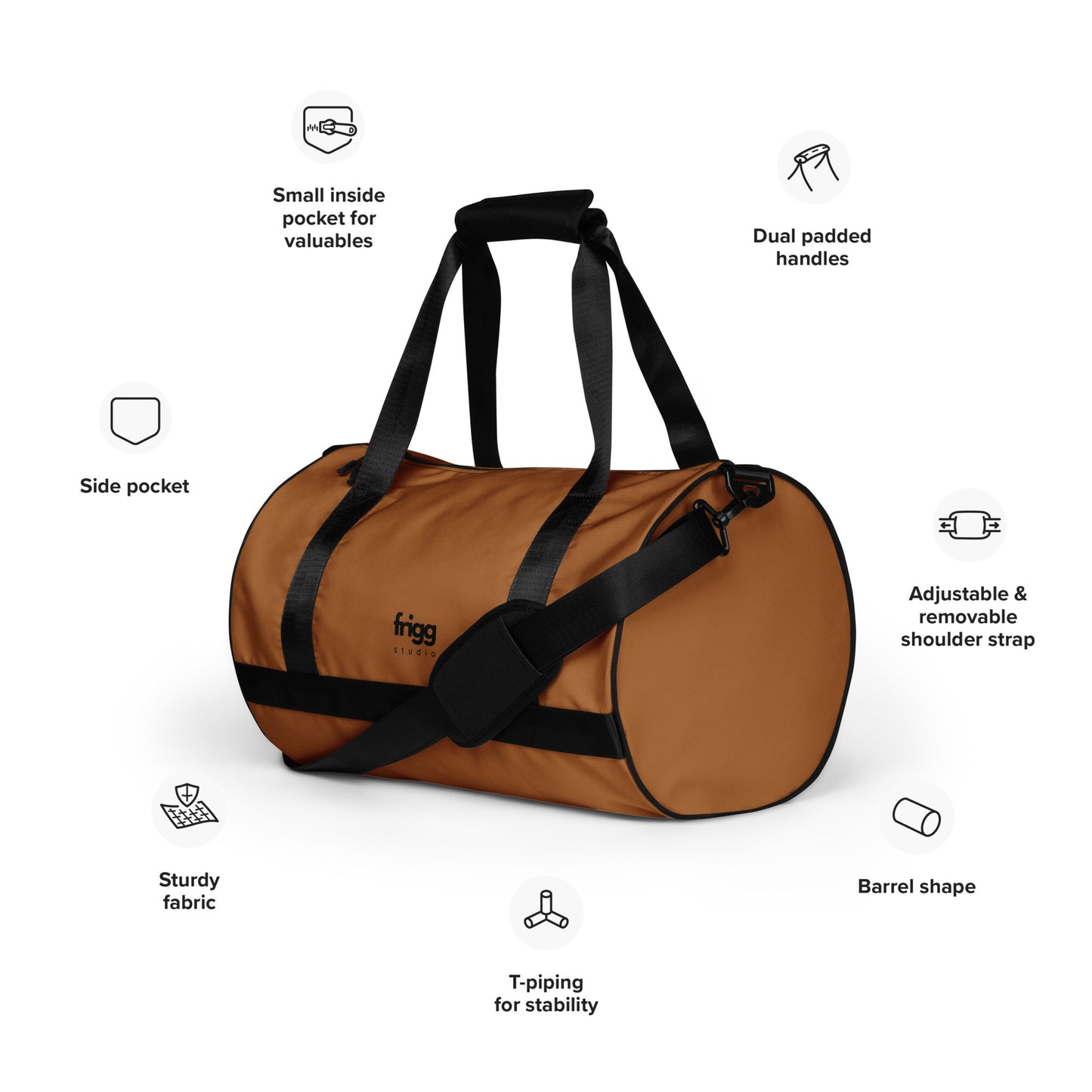 BURNT COFFEE - GYM BAG