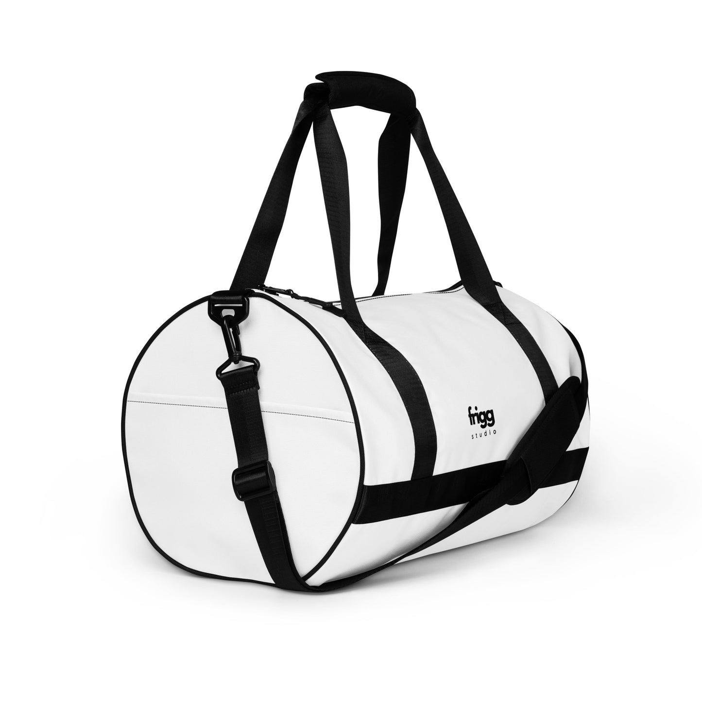 WHITE - GYM BAG