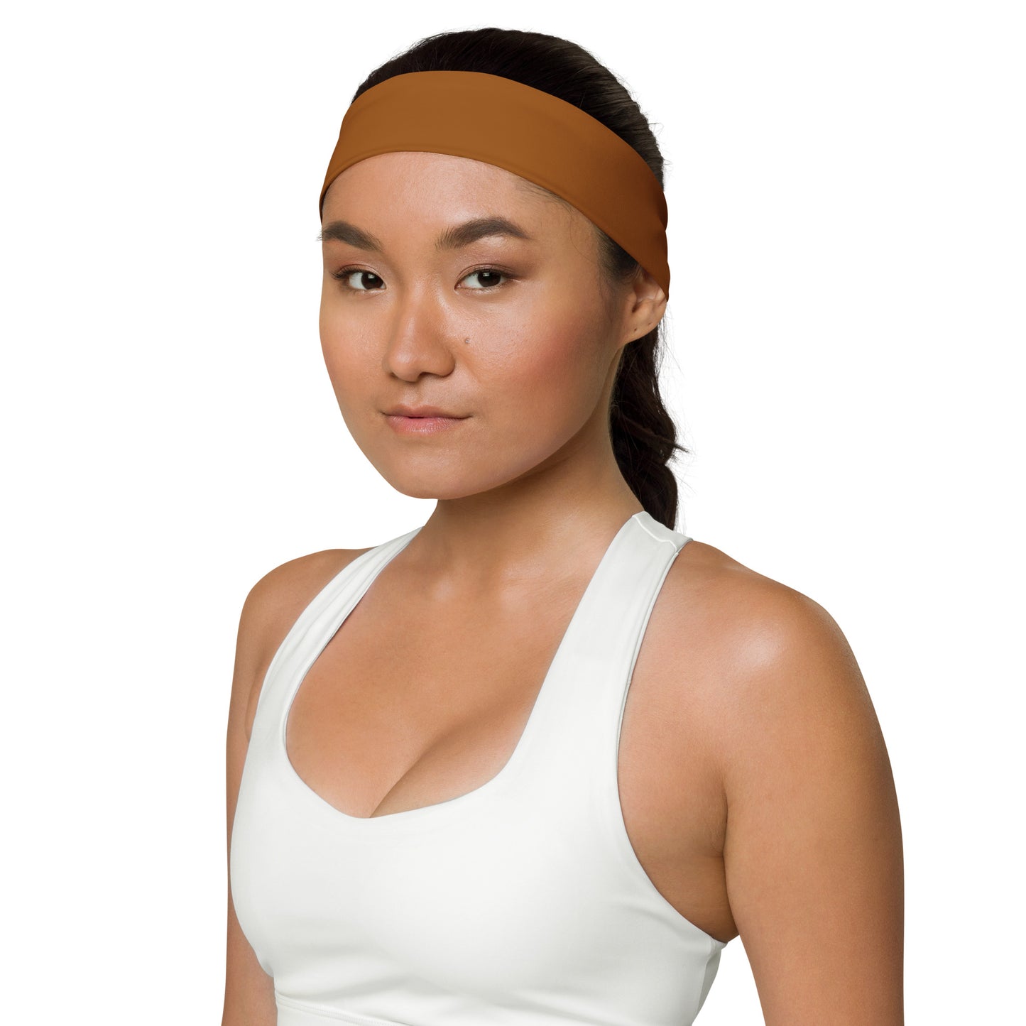 BURNT COFFEE - SPORT-STIRNBAND