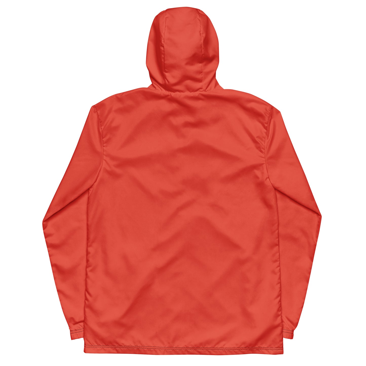 ORANGE RED - MEN'S WATER-RESISTANT WINDBREAKER