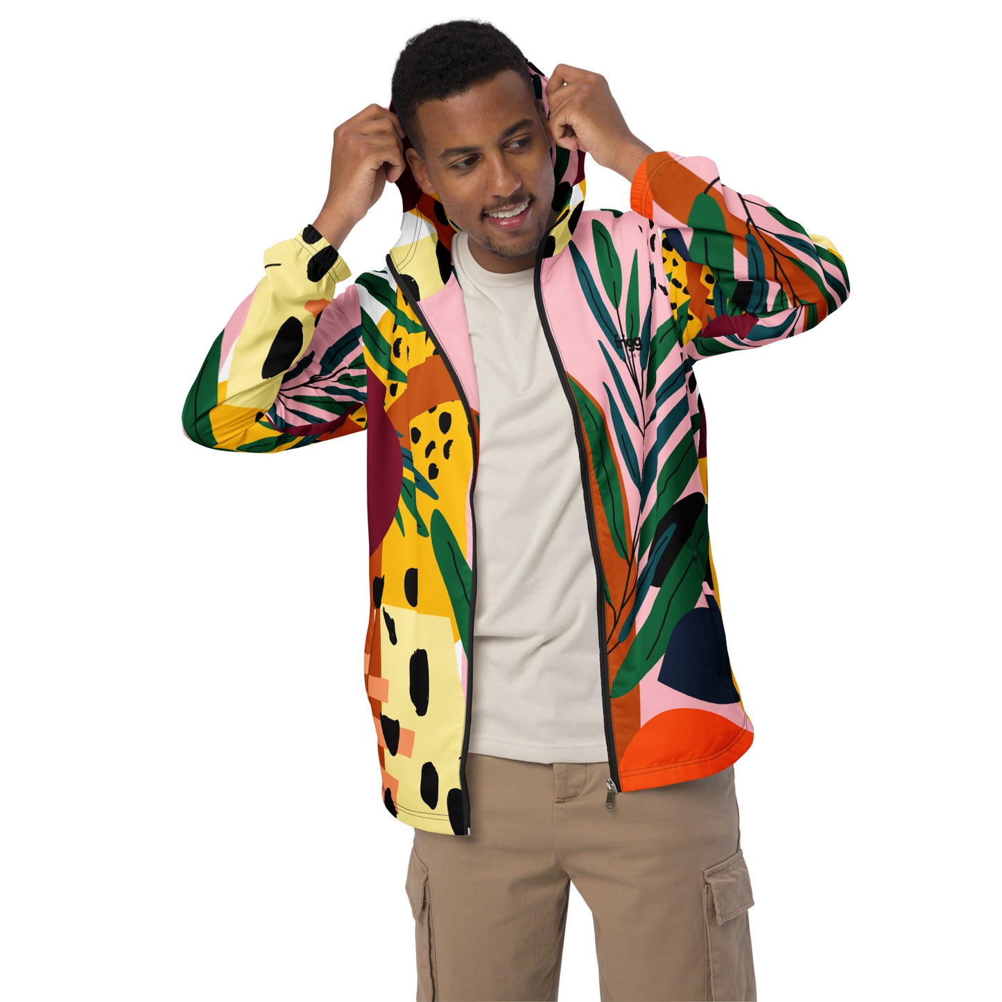 JUNGLE - MEN'S WATER-RESISTANT WINDBREAKER