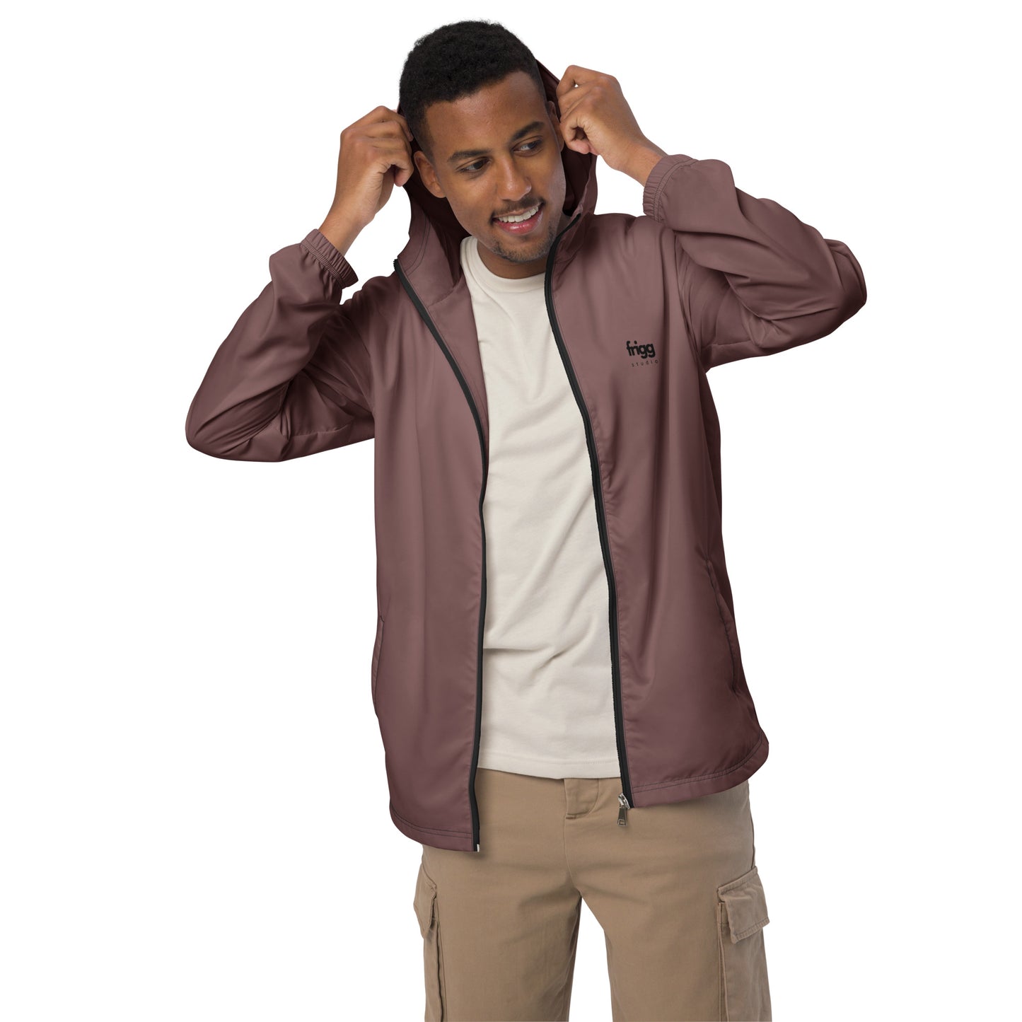 LIGHT WOOD - MEN'S WATER-RESISTANT WINDBREAKER