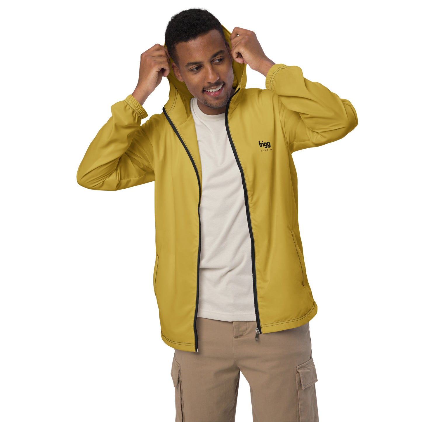 OLD GOLD - MEN'S WATER-RESISTANT WINDBREAKER
