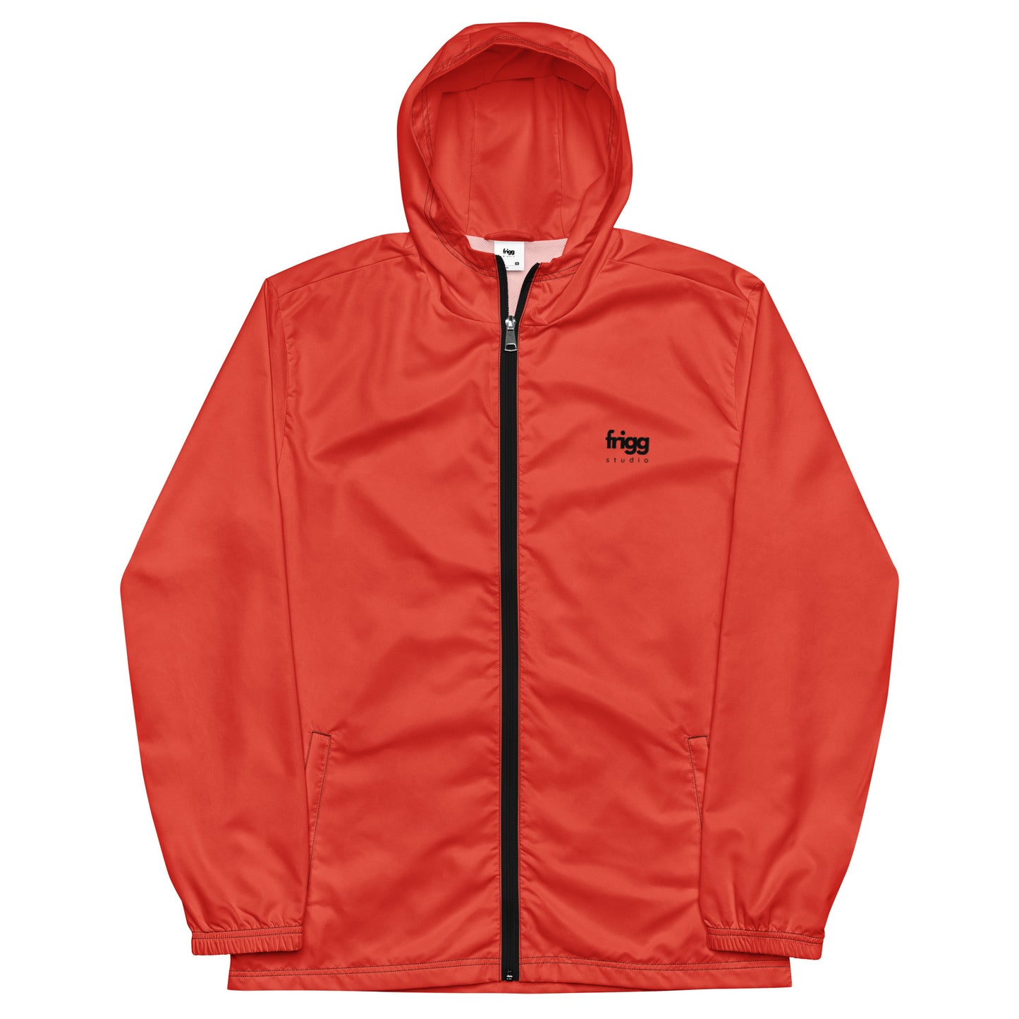 ORANGE RED - MEN'S WATER-RESISTANT WINDBREAKER