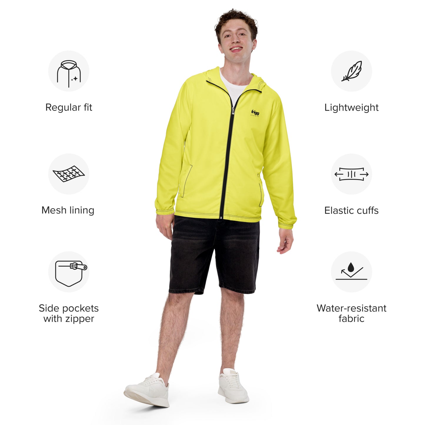 DOLLY - MEN'S WATER-RESISTANT WINDBREAKER