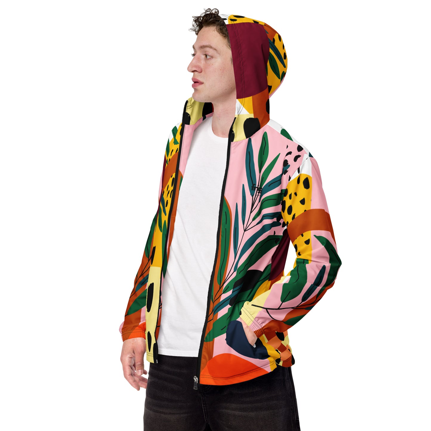 JUNGLE - MEN'S WATER-RESISTANT WINDBREAKER