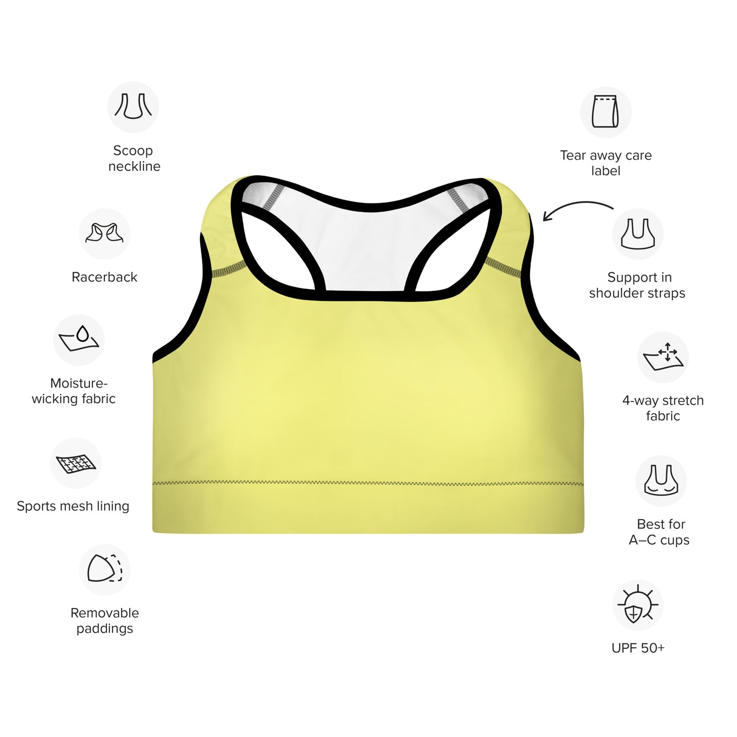 DOLLY – GEPOLSTERTER SPORT-BH