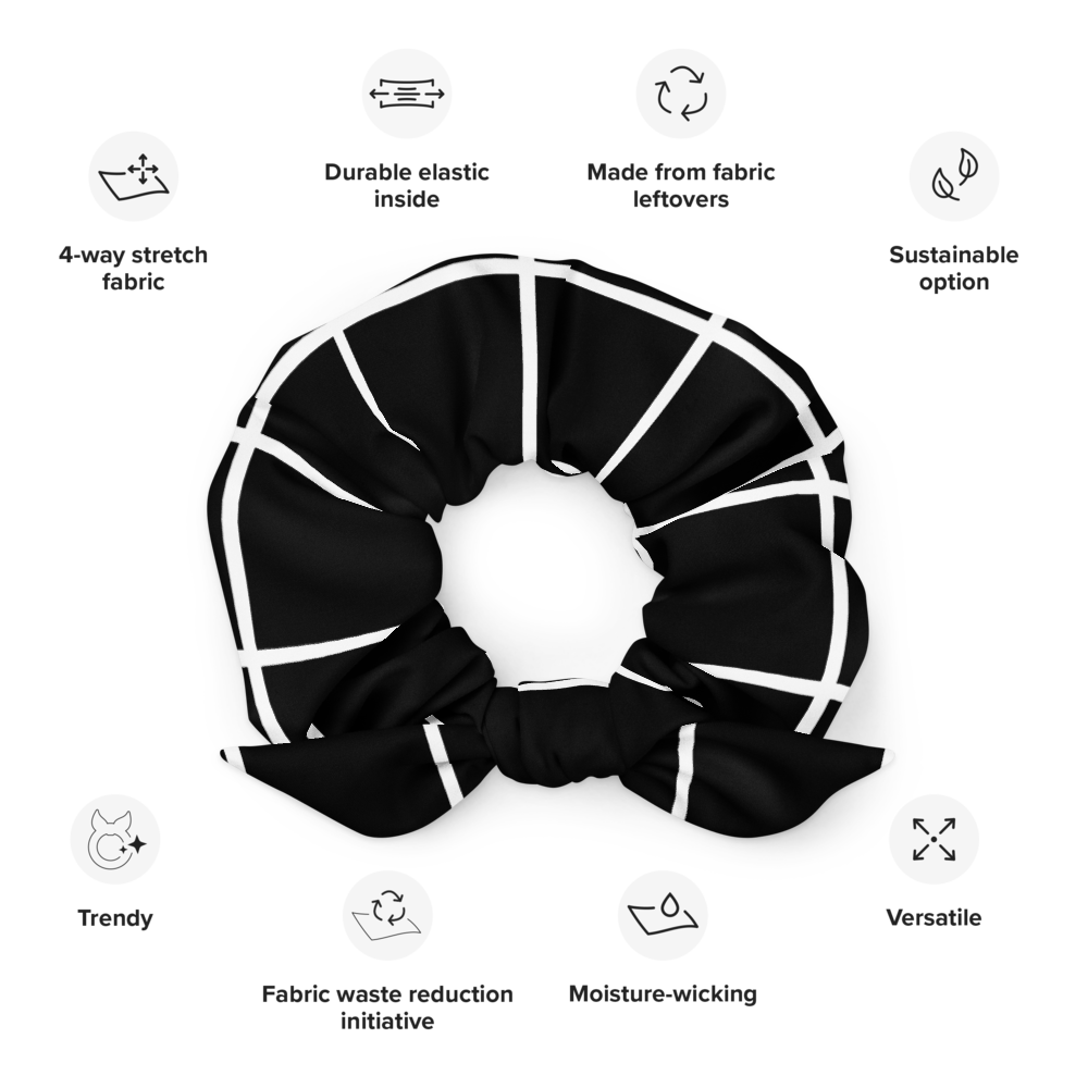 MONOCHROME - RECYCLED SCRUNCHIE