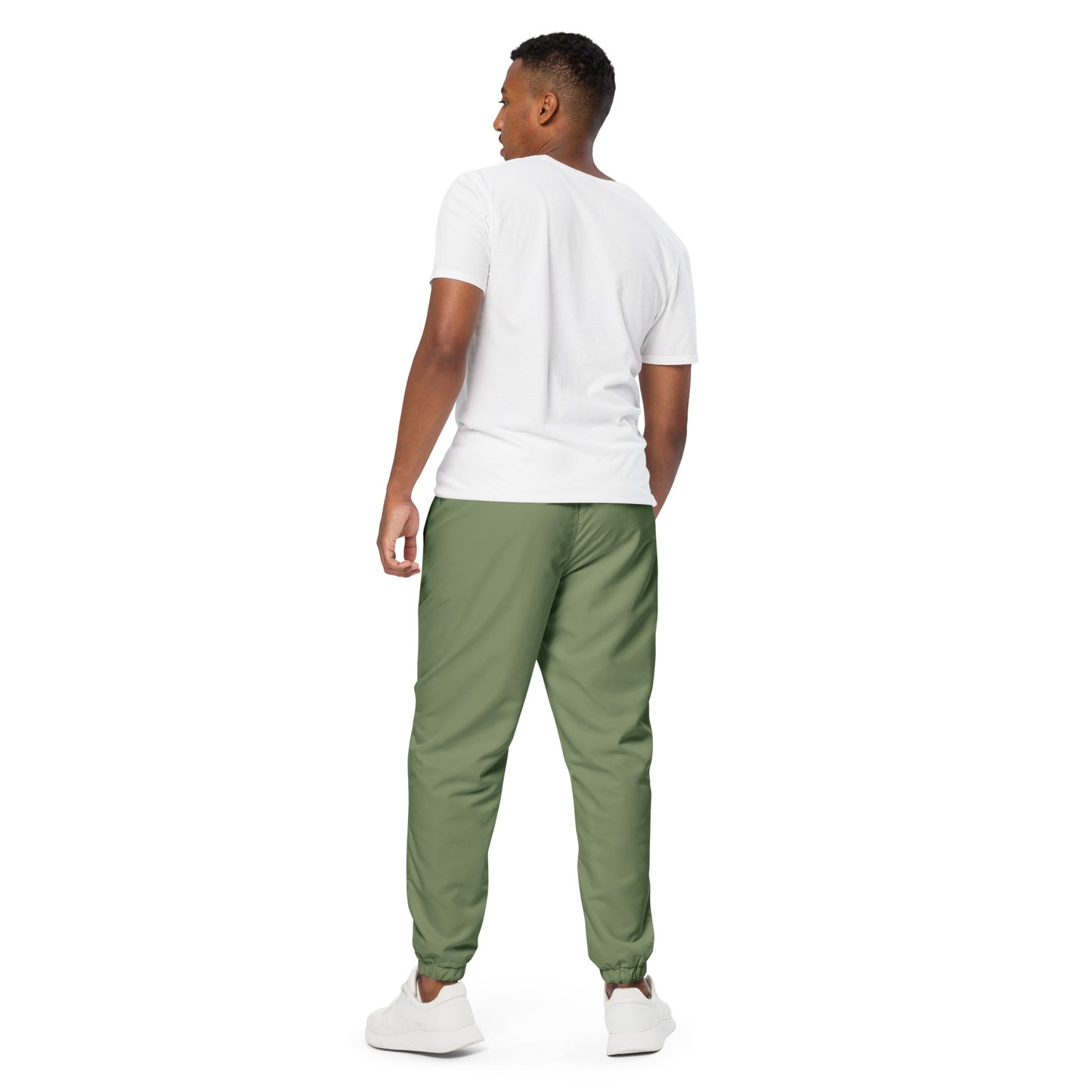 CAMOUFLAGE GREEN - MEN'S WATER-RESISTANT TRACK PANTS