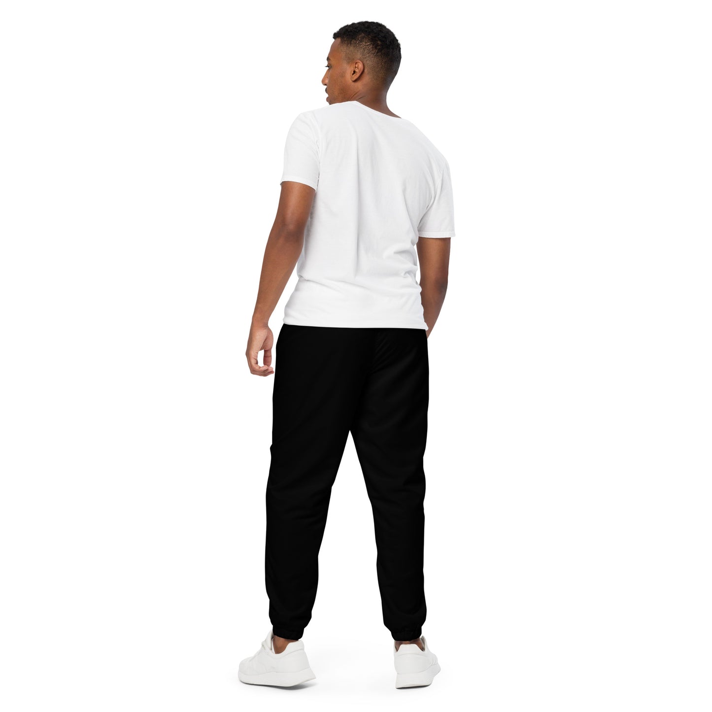 BLACK - MEN'S WATER-RESISTANT TRACK PANTS