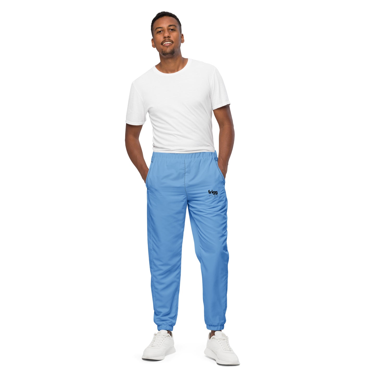 JORDY BLUE - MEN'S WATER-RESISTANT TRACK PANTS