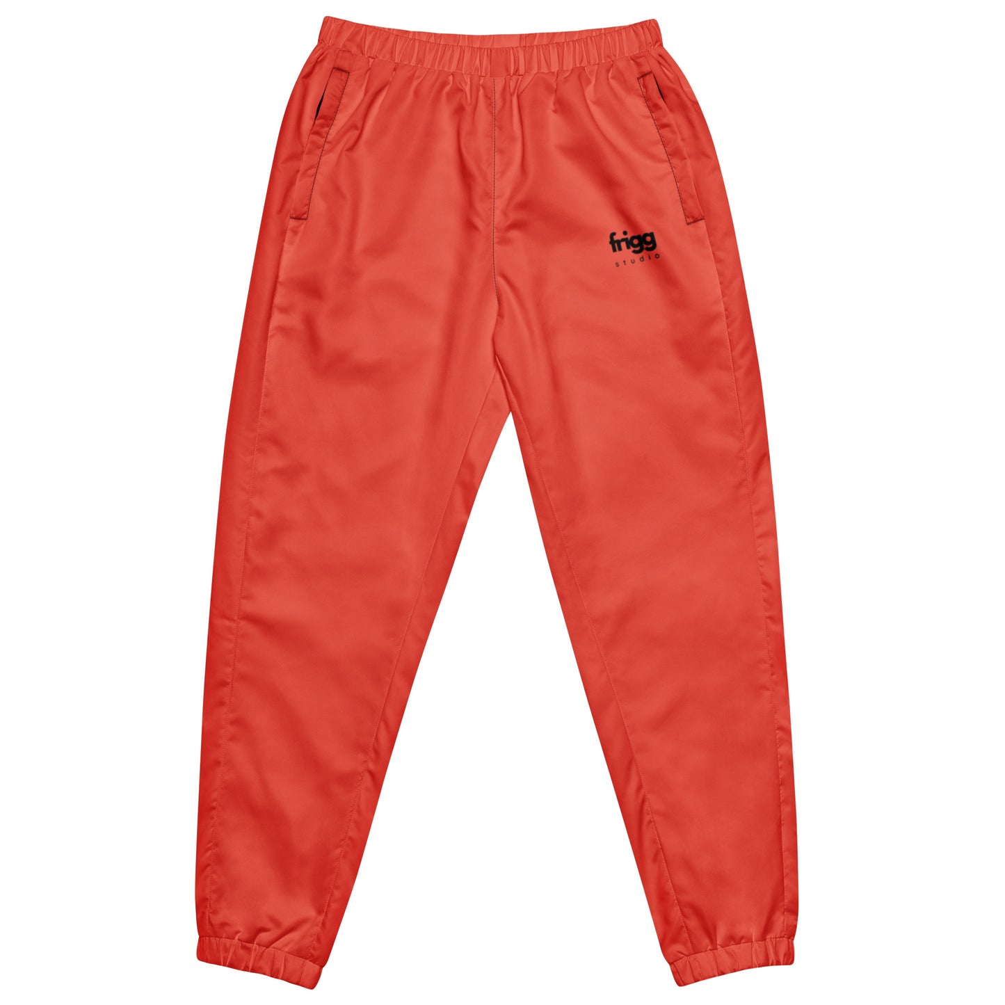 ORANGE RED - MEN'S WATER-RESISTANT TRACK PANTS