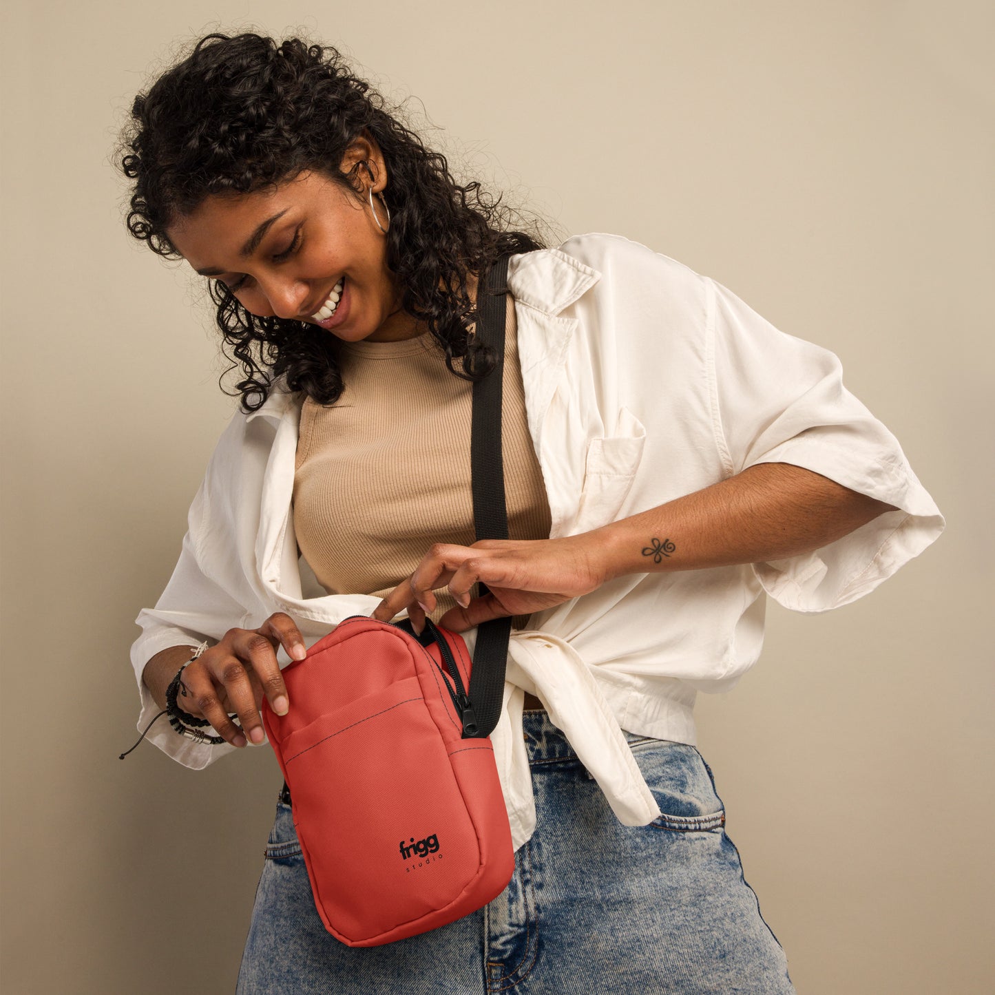 ORANGE RED - CROSSBODY BAG