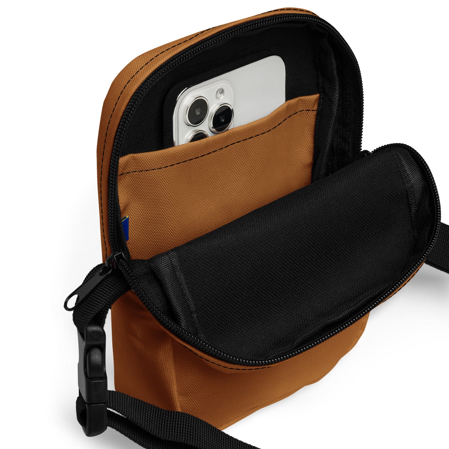 BURNT COFFEE - CROSSBODY BAG