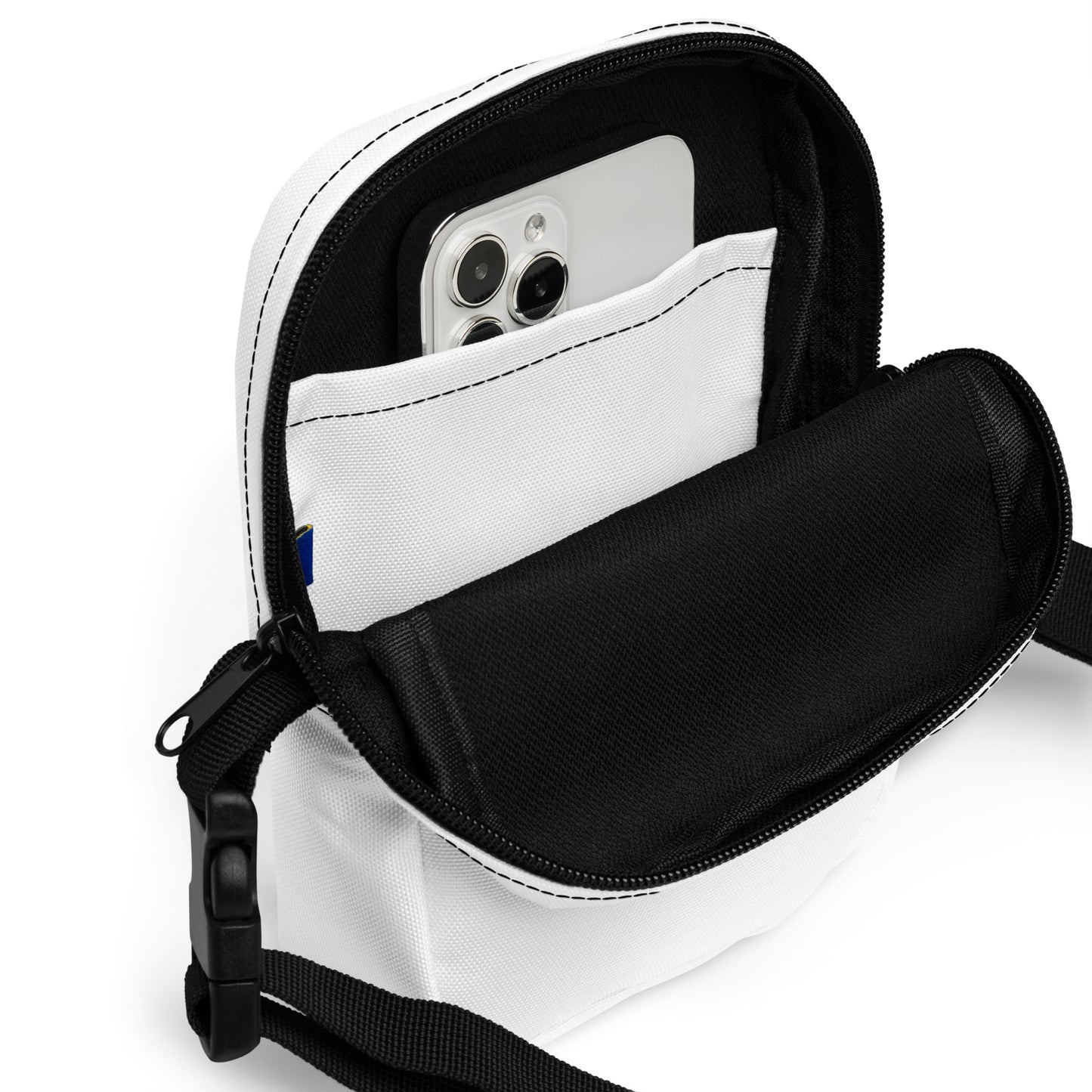 WHITE - CROSSBODY BAG