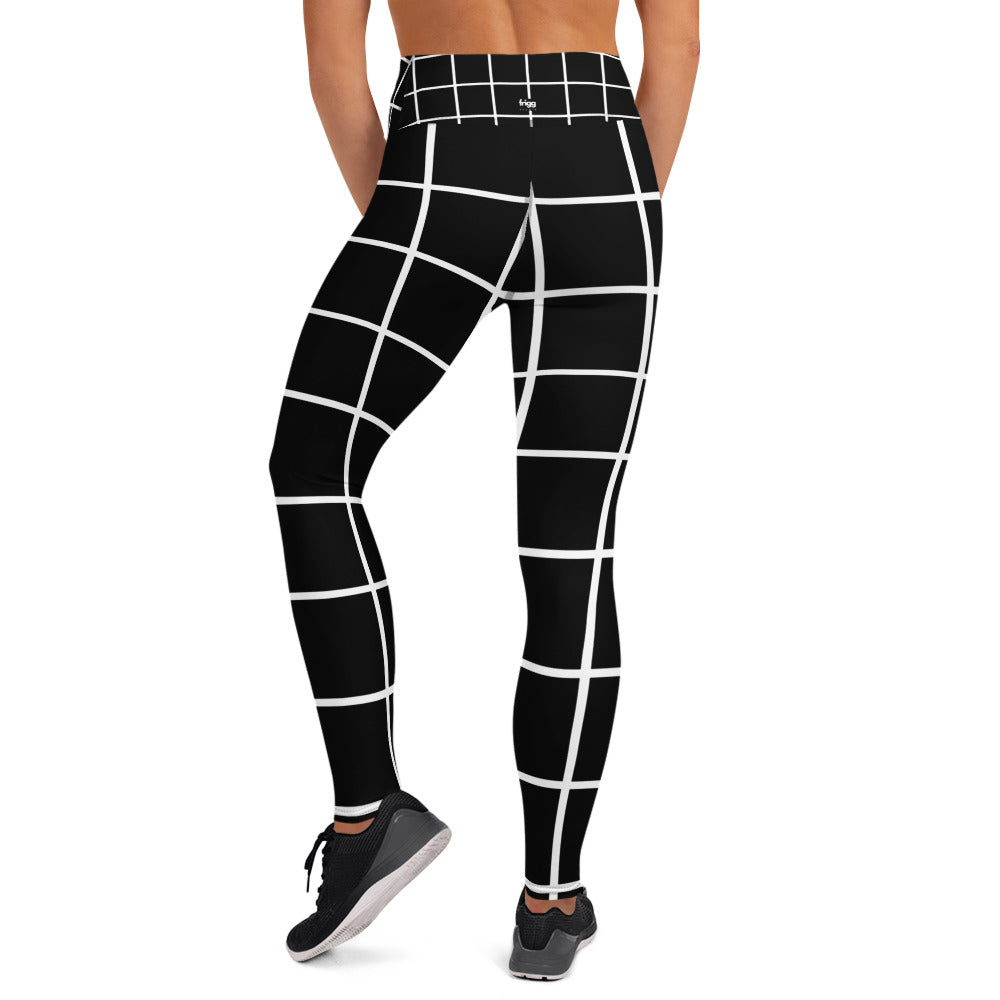 MONOCHROME - WOMEN'S HIGH WAIST YOGA LEGGINGS