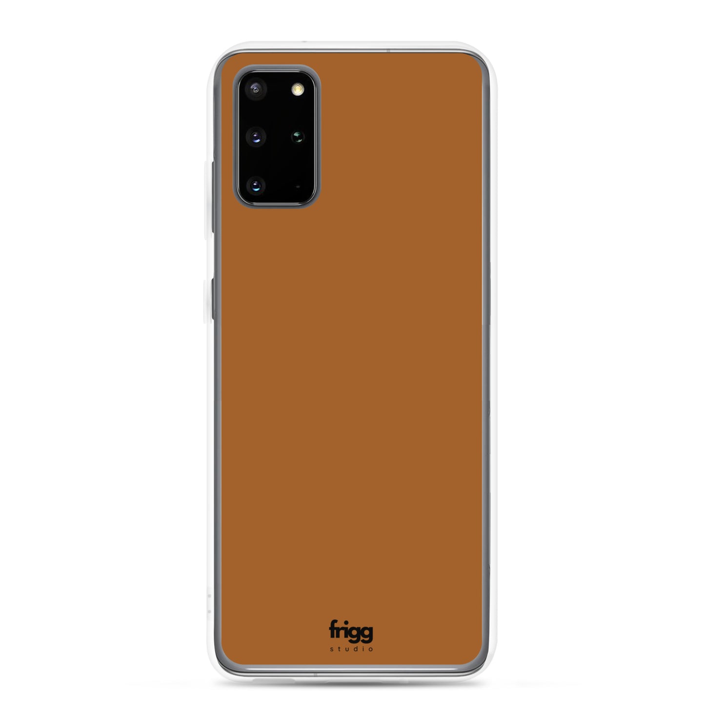 BURNT COFFEE - CLEAR CASE FOR SAMSUNG