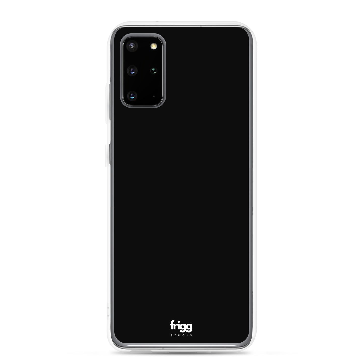 BLACK - CLEAR CASE FOR SAMSUNG