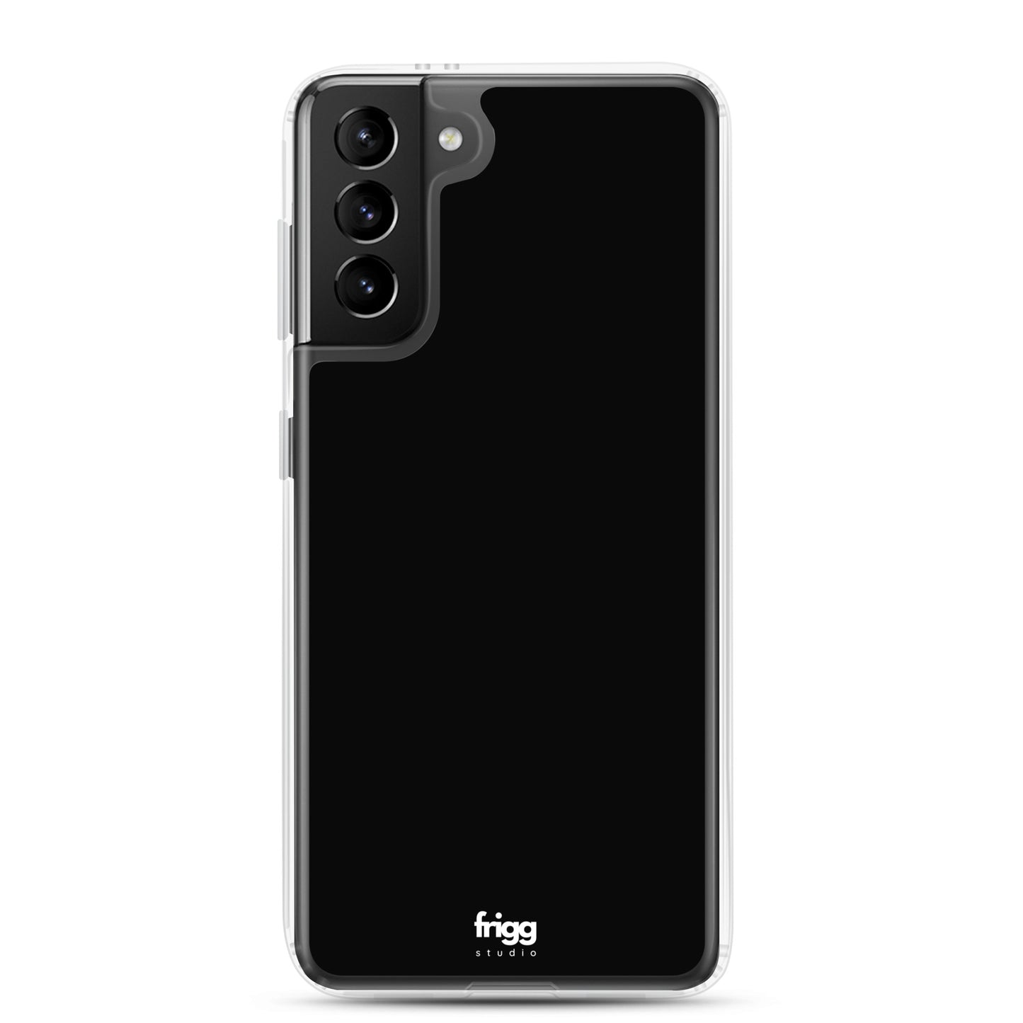 BLACK - CLEAR CASE FOR SAMSUNG