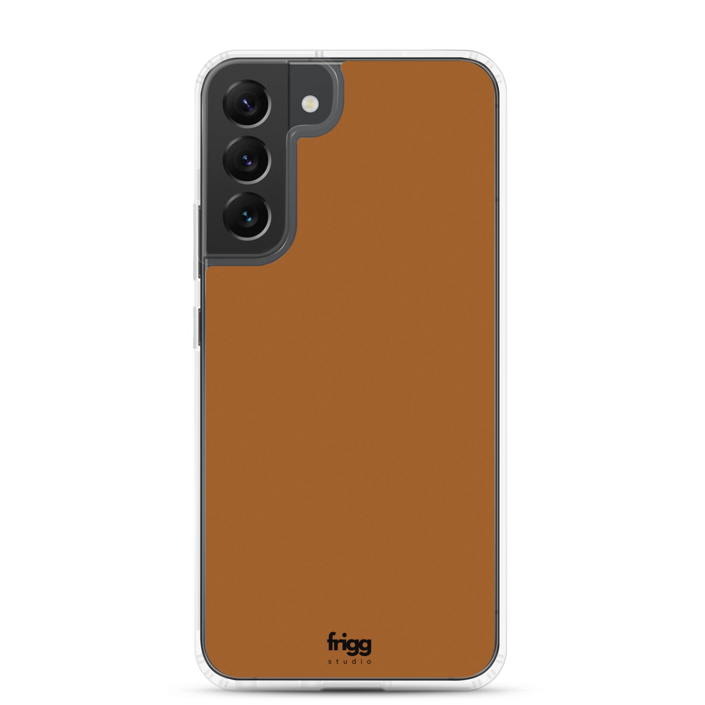 BURNT COFFEE - CLEAR CASE FOR SAMSUNG