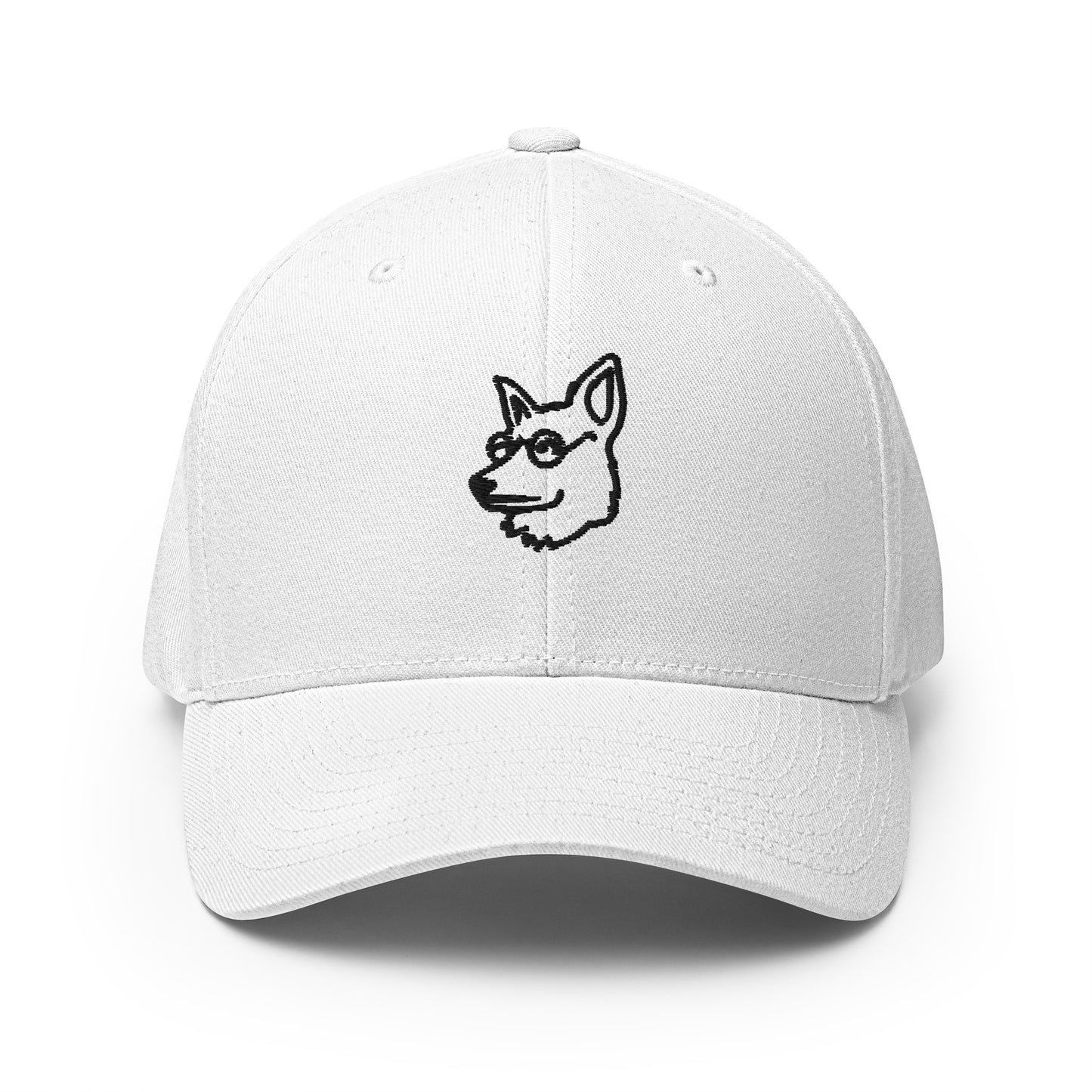 HUND - FLEXFIT TIERMÜTZE - WEISS