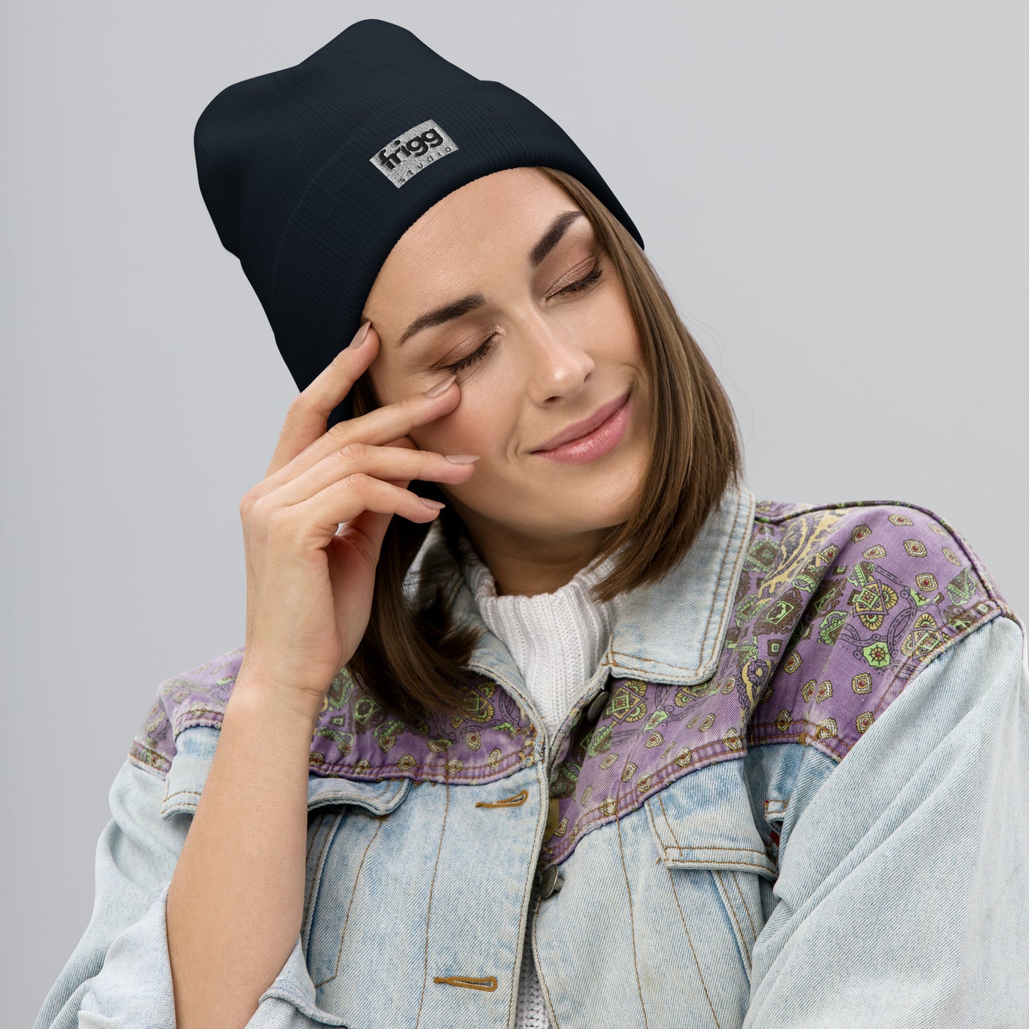 WOMEN BEANIE - NAVY