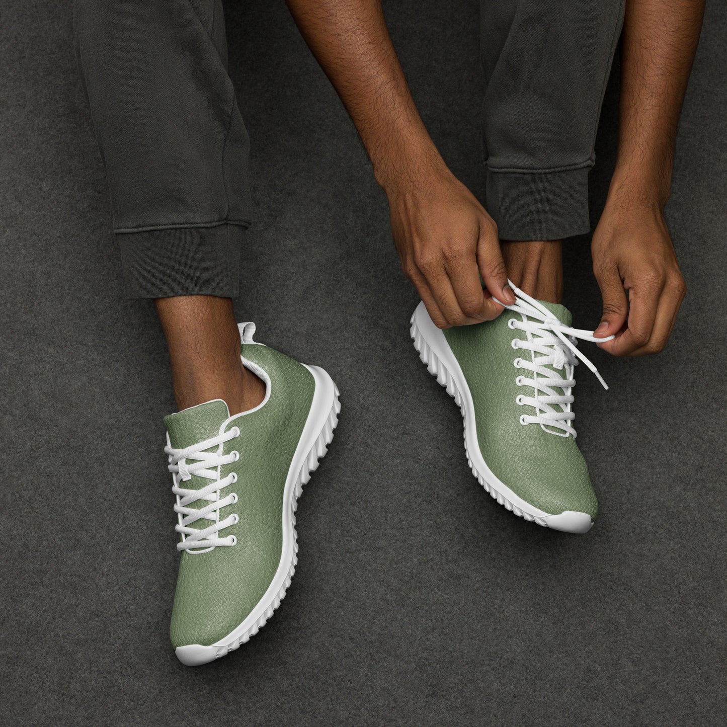 CAMOUFLAGE GRÜN - HERREN SPORTSCHUHE