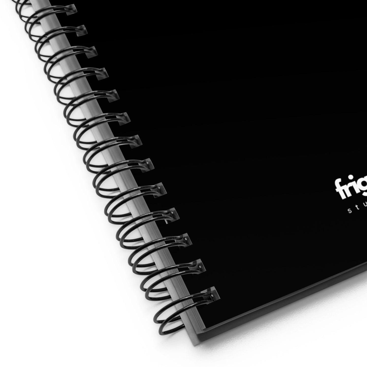 BLACK - SPIRAL NOTEBOOK