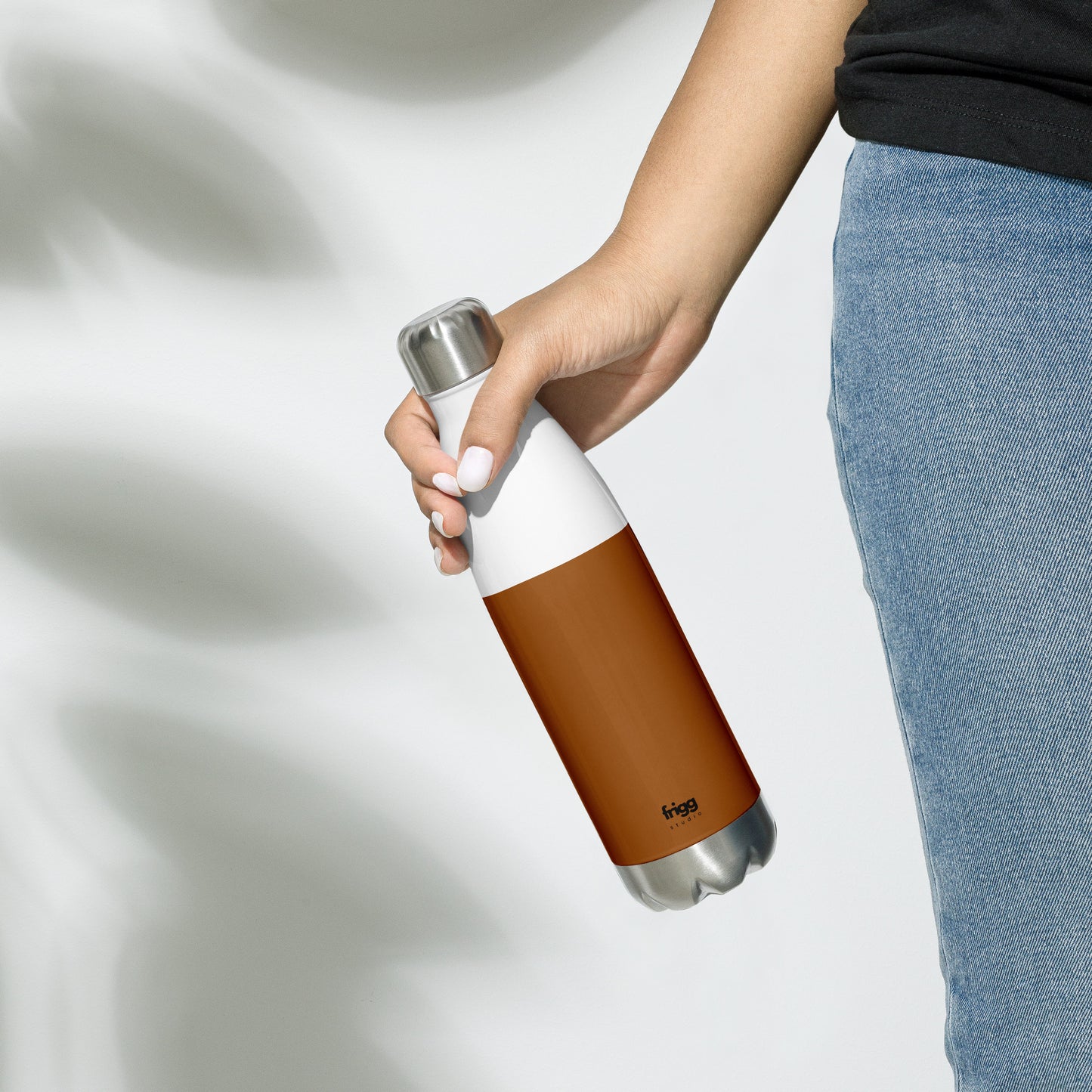 BURNT COFFEE - STAINLESS STEEL WATER BOTTLE