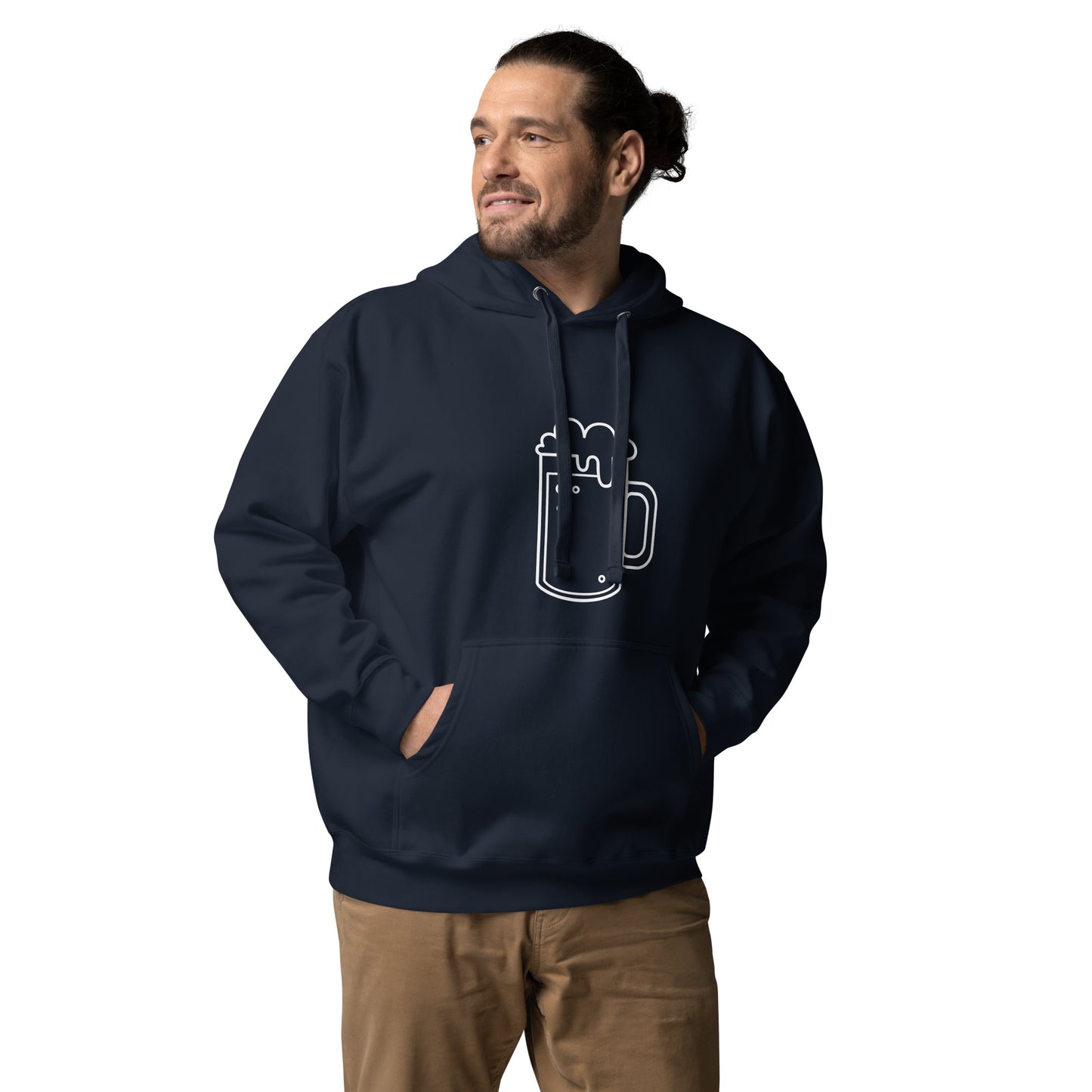 MEN HOODIE - NAVY