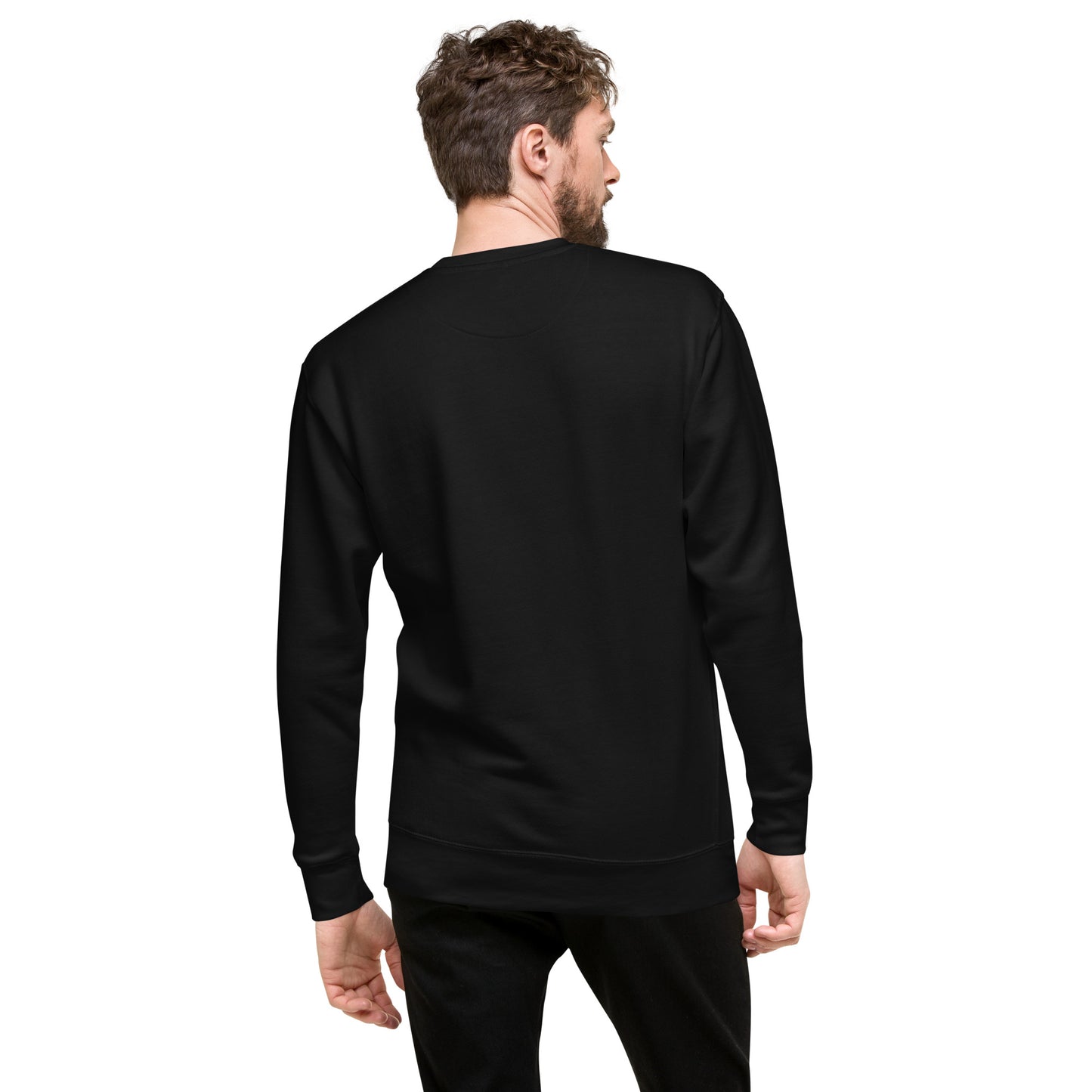 MEN SWEATSHIRT - BLACK