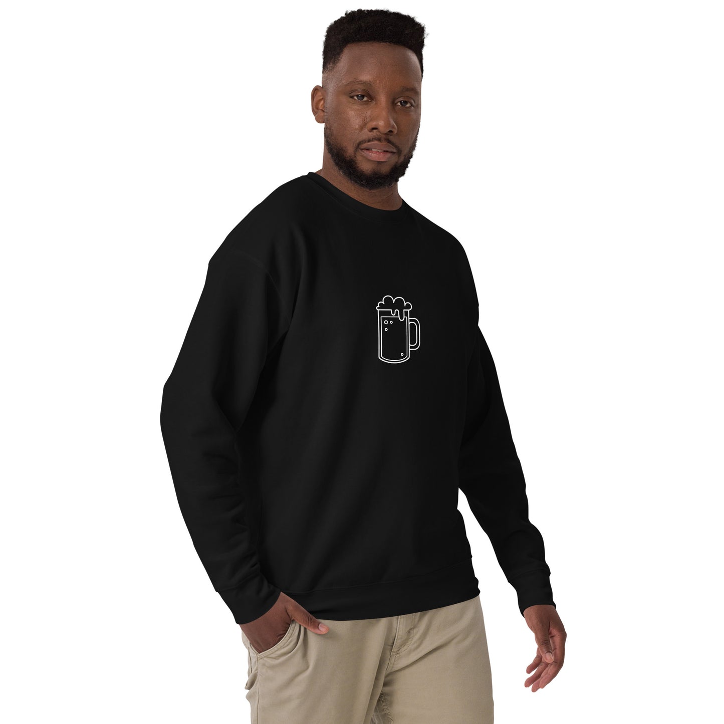 MEN SWEATSHIRT - BLACK