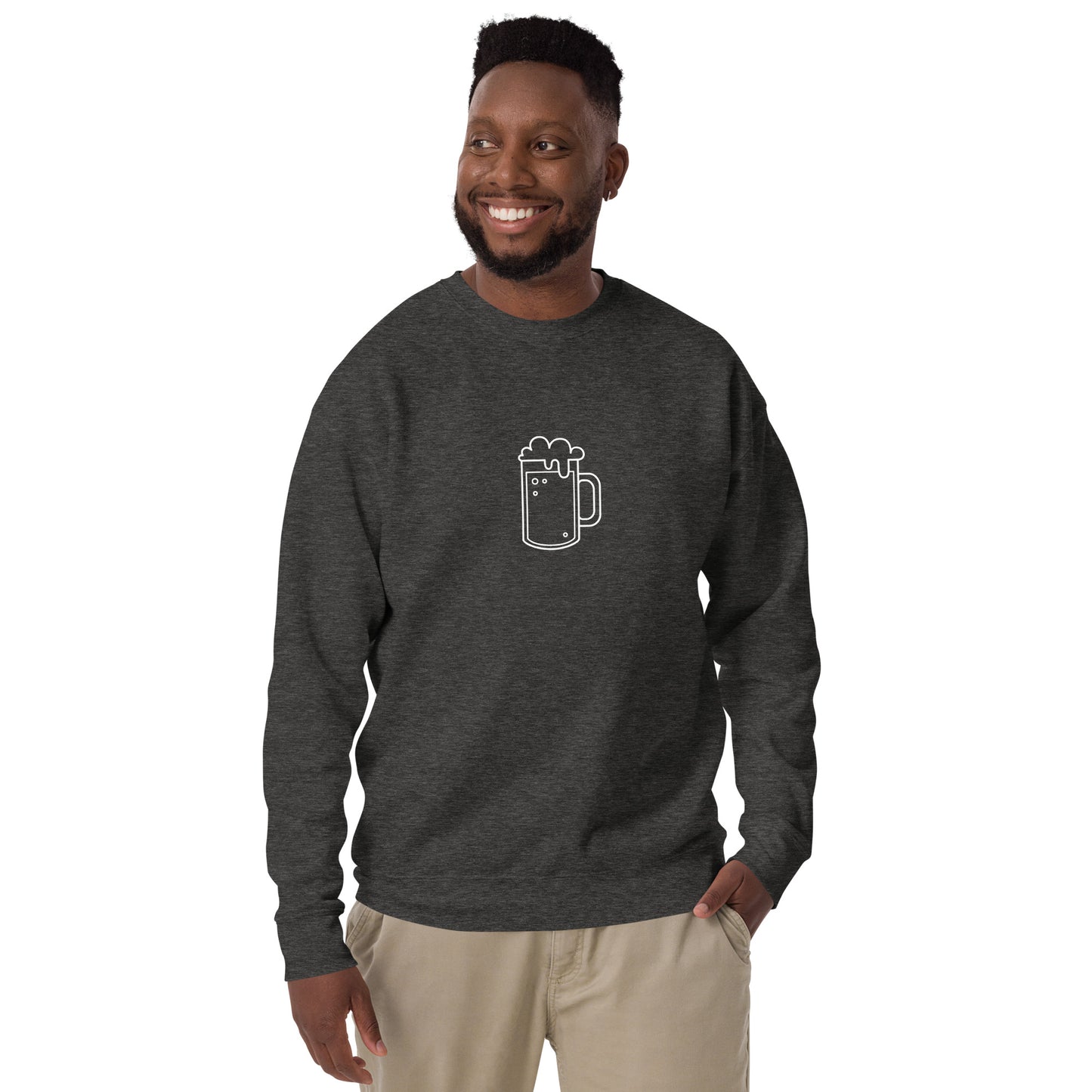 MEN SWEATSHIRT - CHARCOAL
