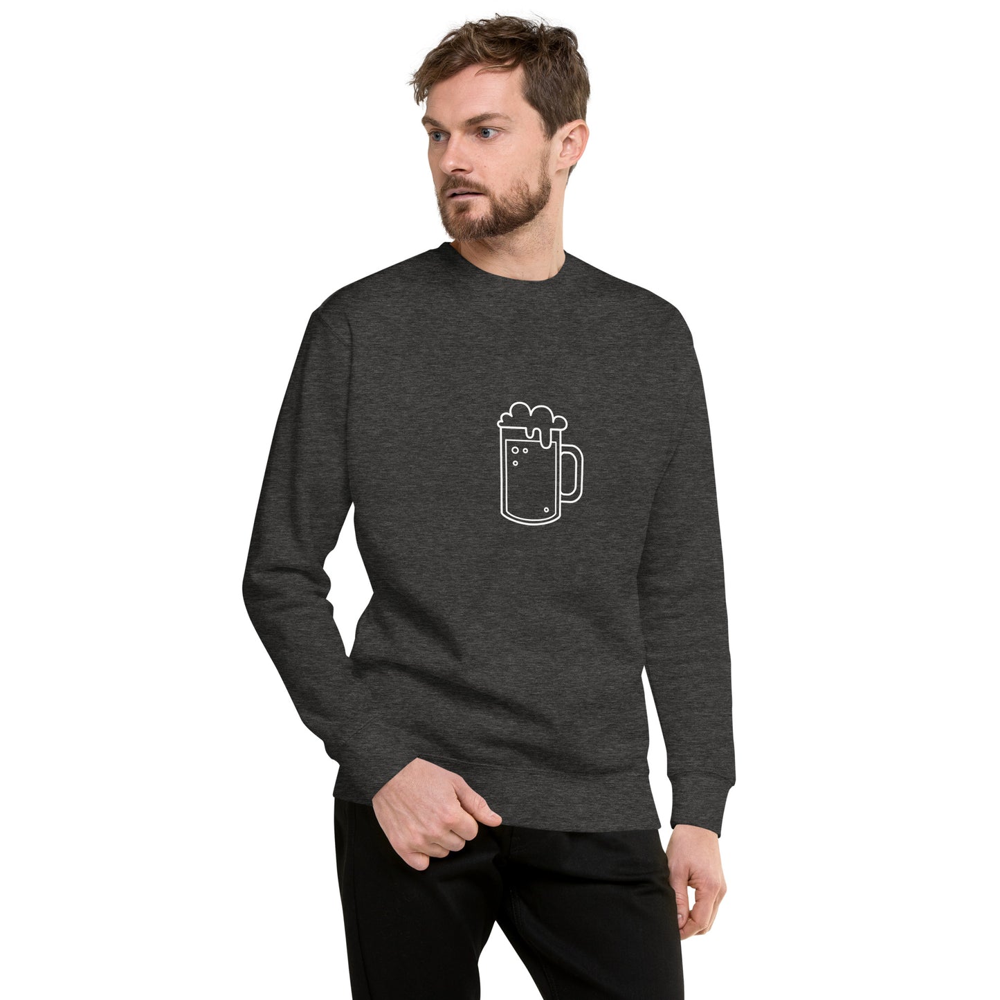 MEN SWEATSHIRT - CHARCOAL