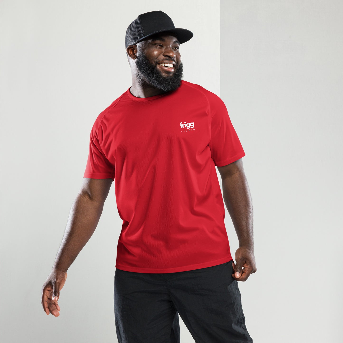 HERREN-SPORTJERSEY – ROT