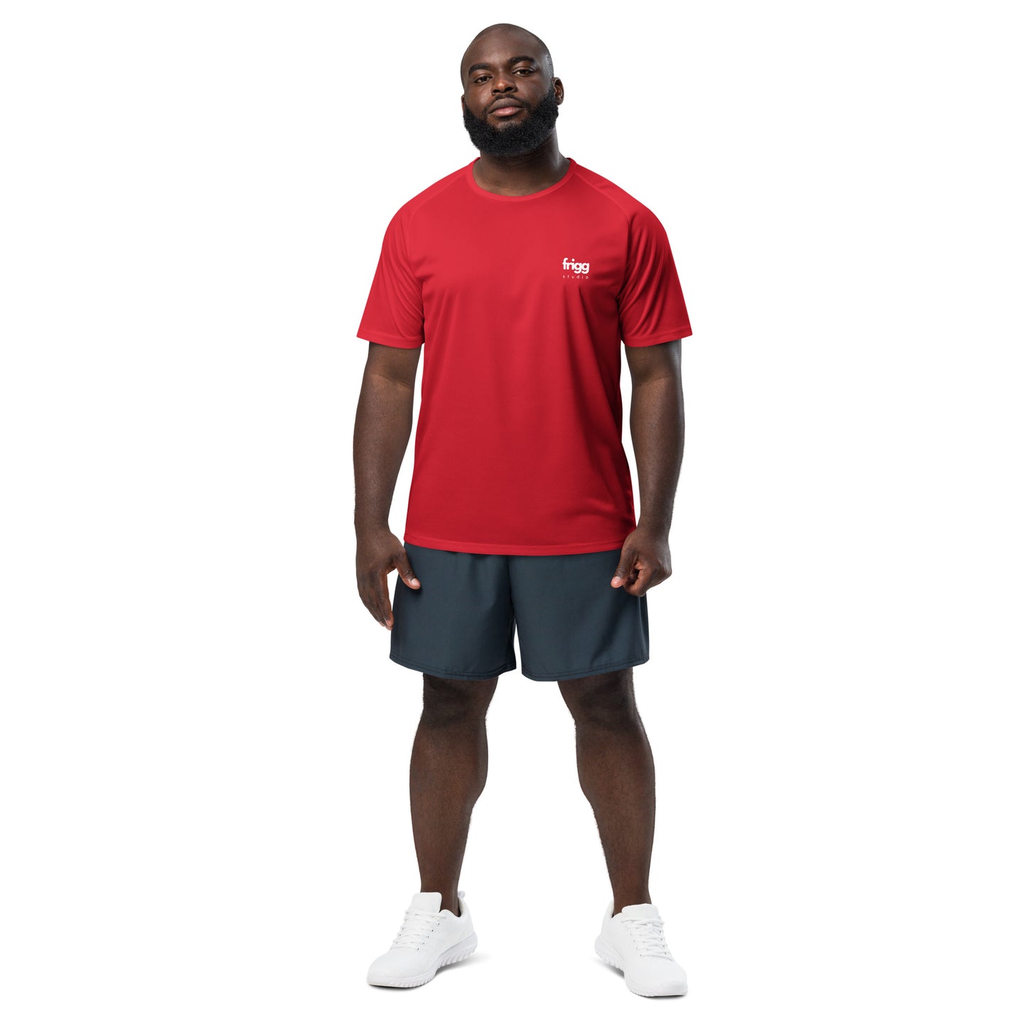 HERREN-SPORTJERSEY – ROT