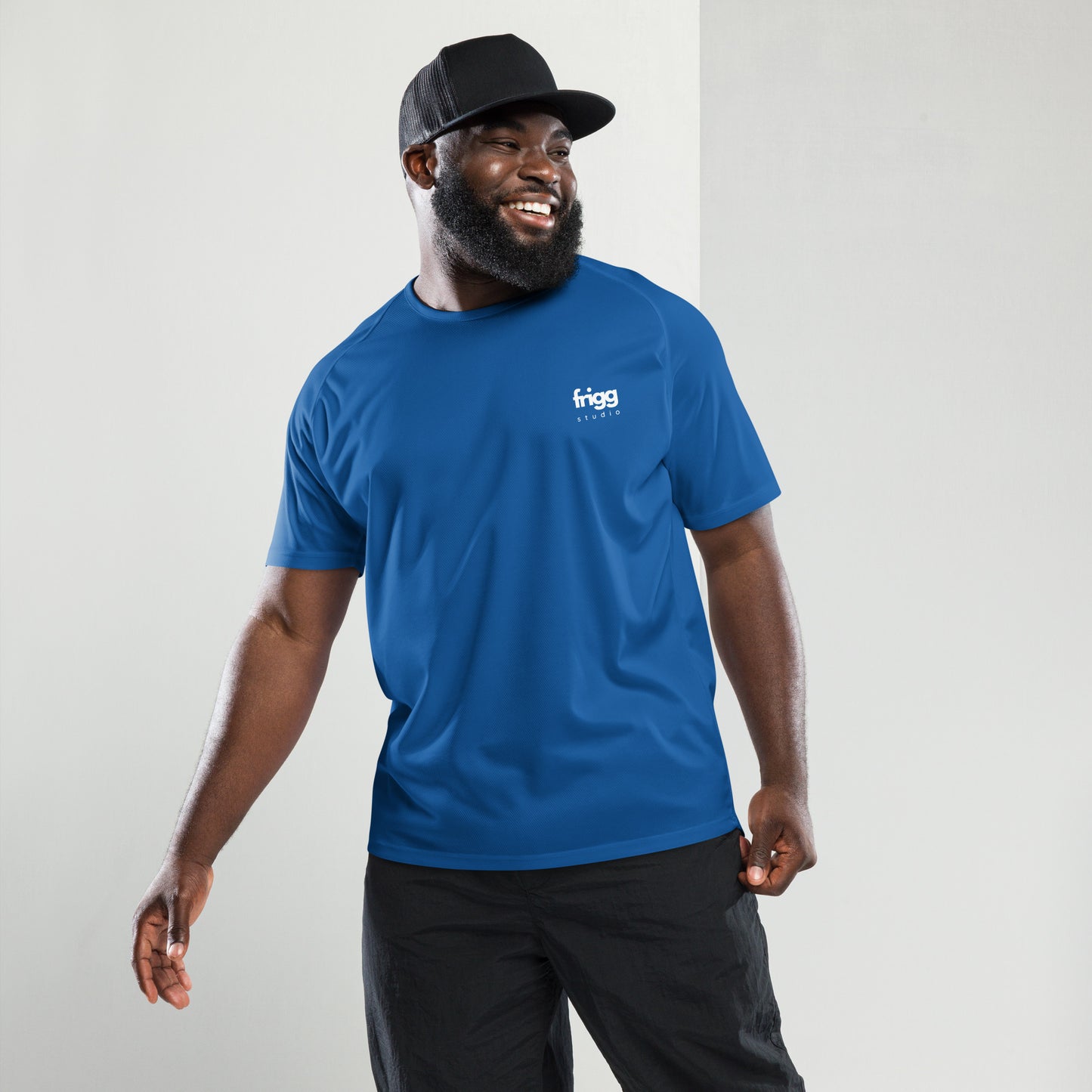 HERREN-SPORTJERSEY – BLAU