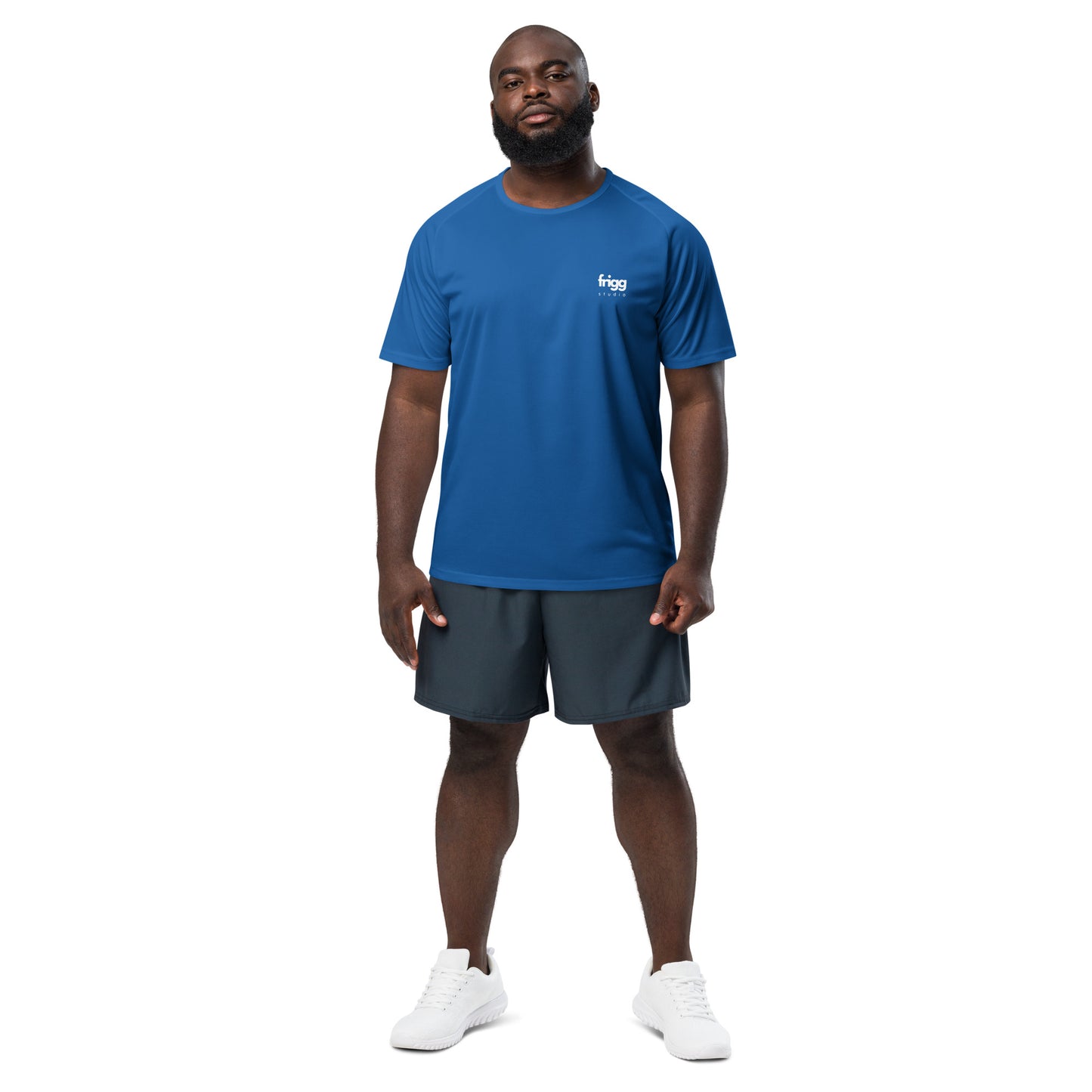 HERREN-SPORTJERSEY – BLAU