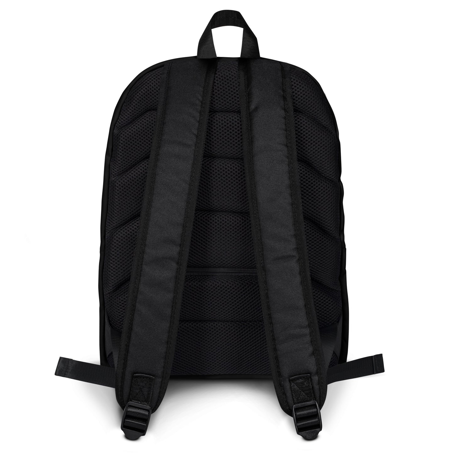 BLACK - WATER-RESISTANT BACKPACK WITH LAPTOP POCKET
